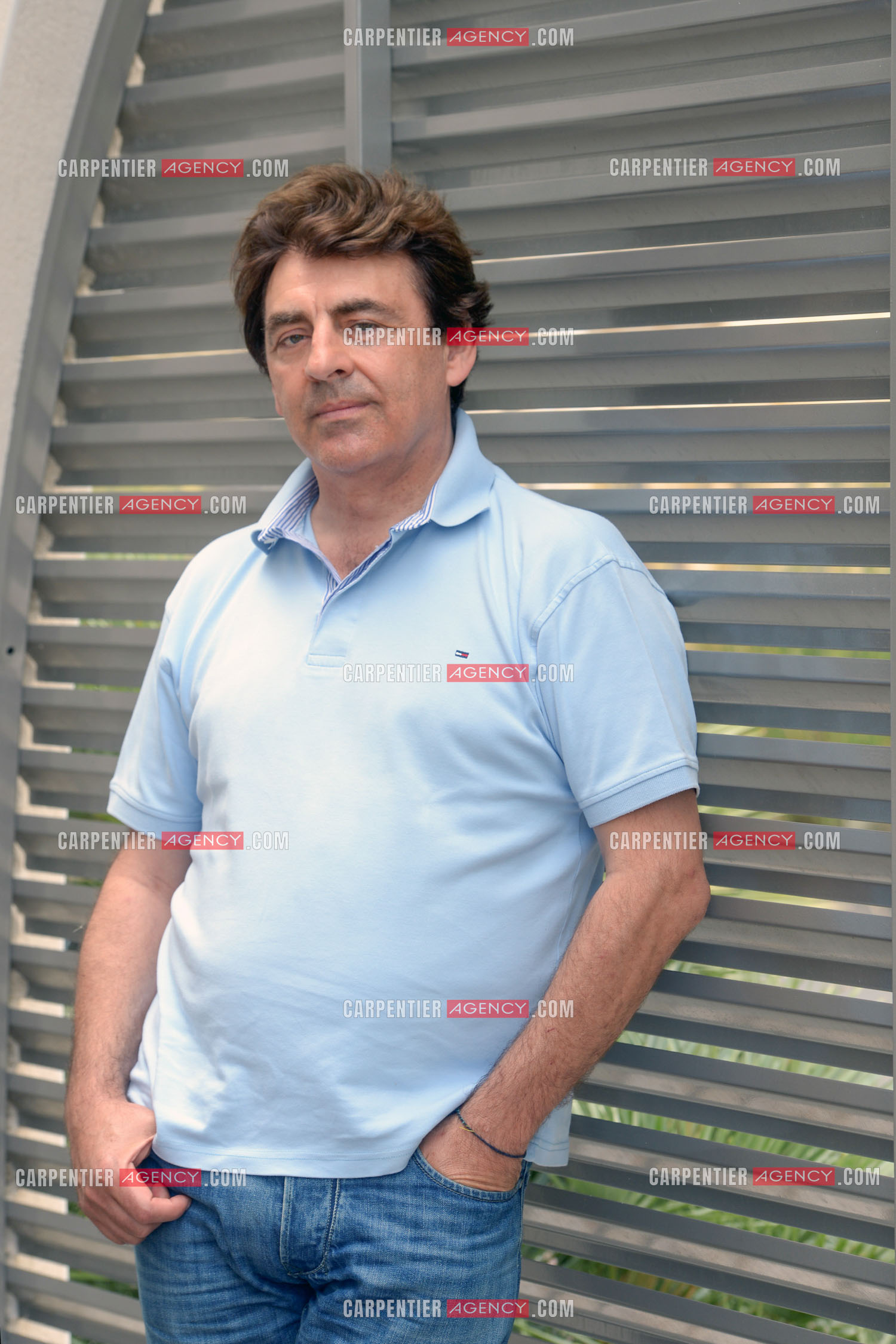Le chanteur Claude Barzotti lors de ses vacances a Agde en 2013.         ( Exclusif )