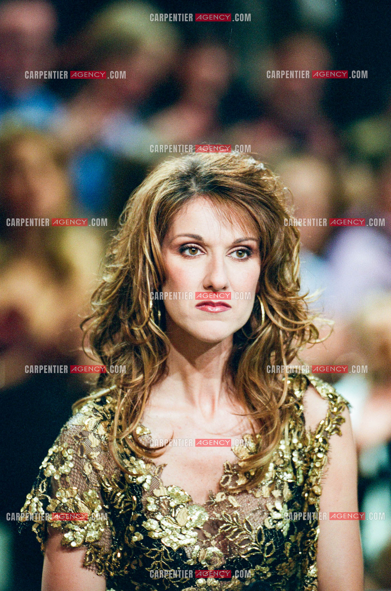 Enregistrement de l'émission spéciale Céline Dion sur TF1 le 17 Mars 2002.  ( Exclusif )