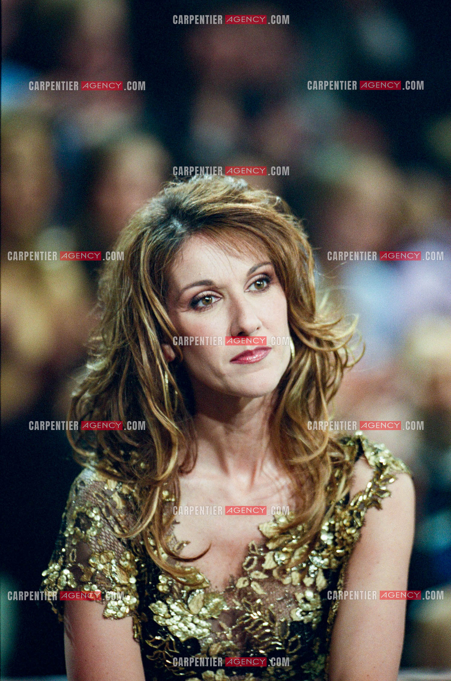 Enregistrement de l'émission spéciale Céline Dion sur TF1 le 17 Mars 2002.  ( Exclusif )