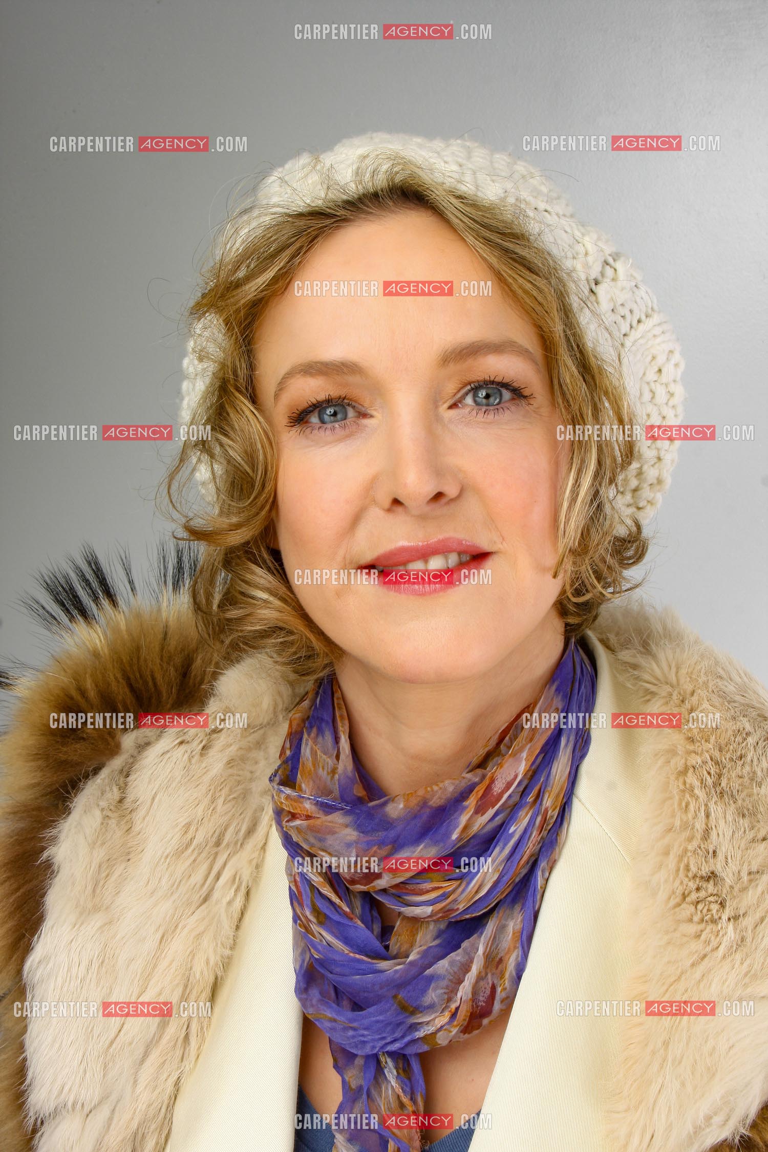 L'actrice franco-suisse Agnès Soral.                         ( Exclusif )