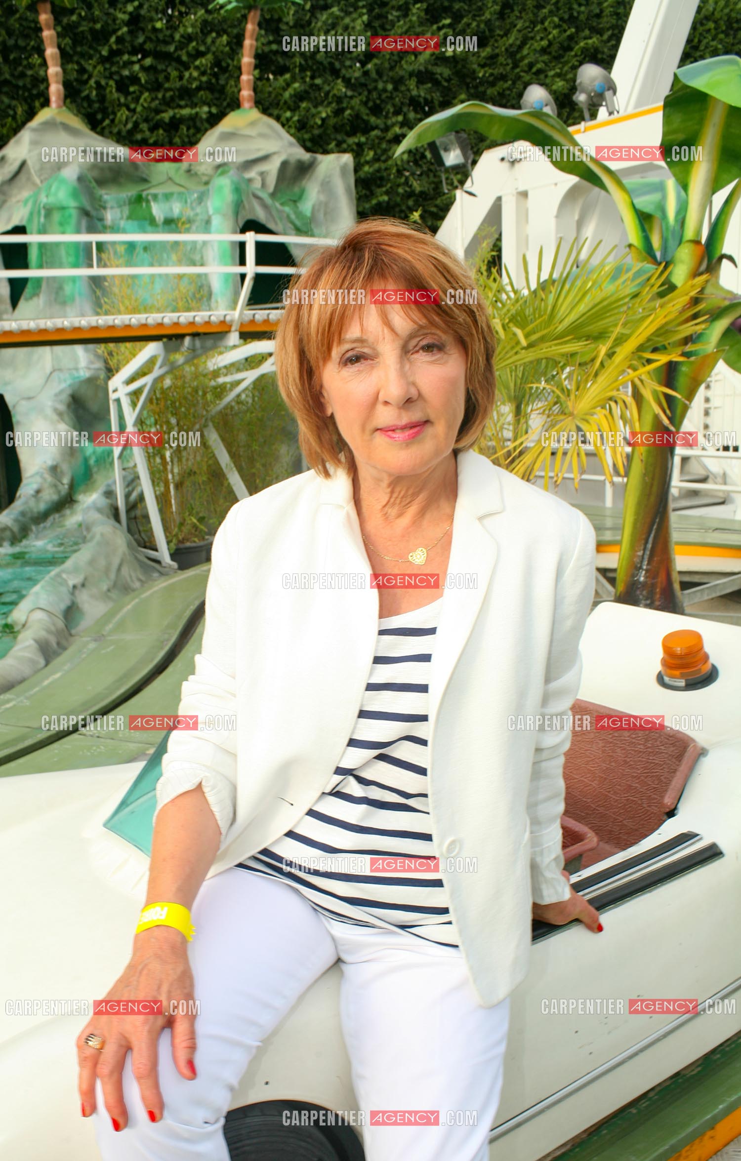 L'actrice Blanche Raynal.   ( Exclusif )