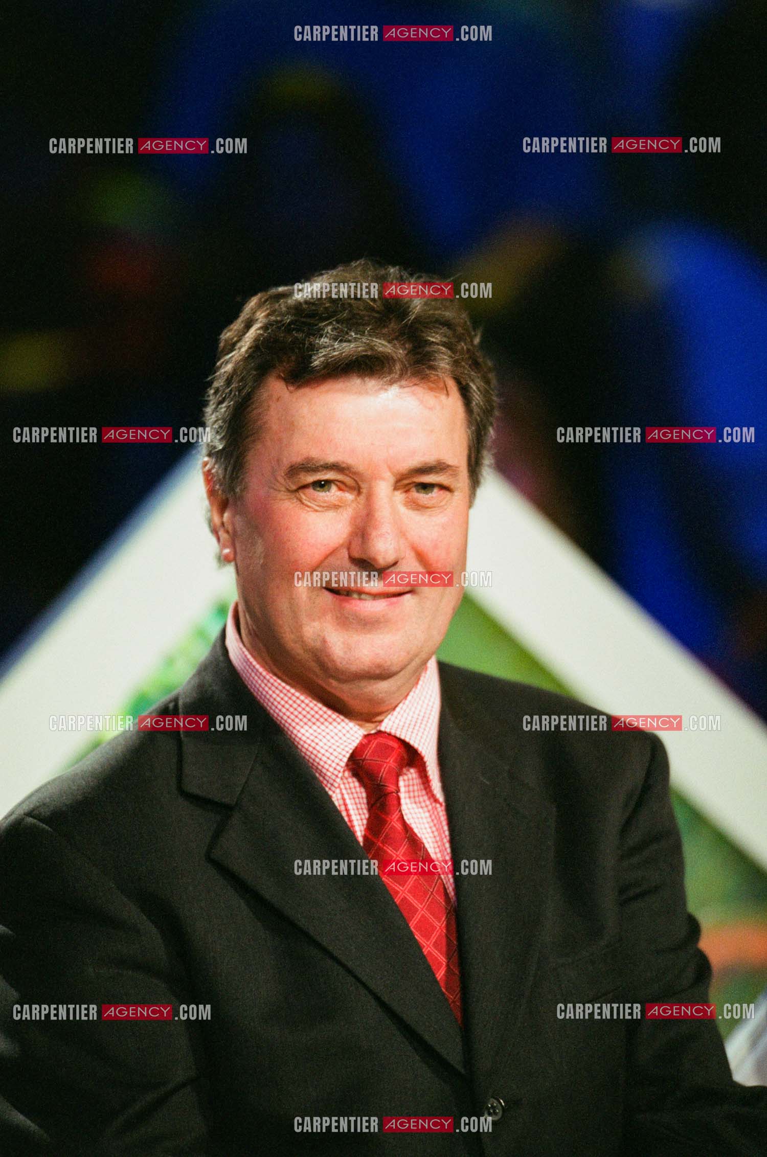 L'entraineur français Roger Lemerre  invité de l'émission spéciale “ELA“ assosiation parainée par le footbaleur Zinédine Zidane.  ( Exclusif )