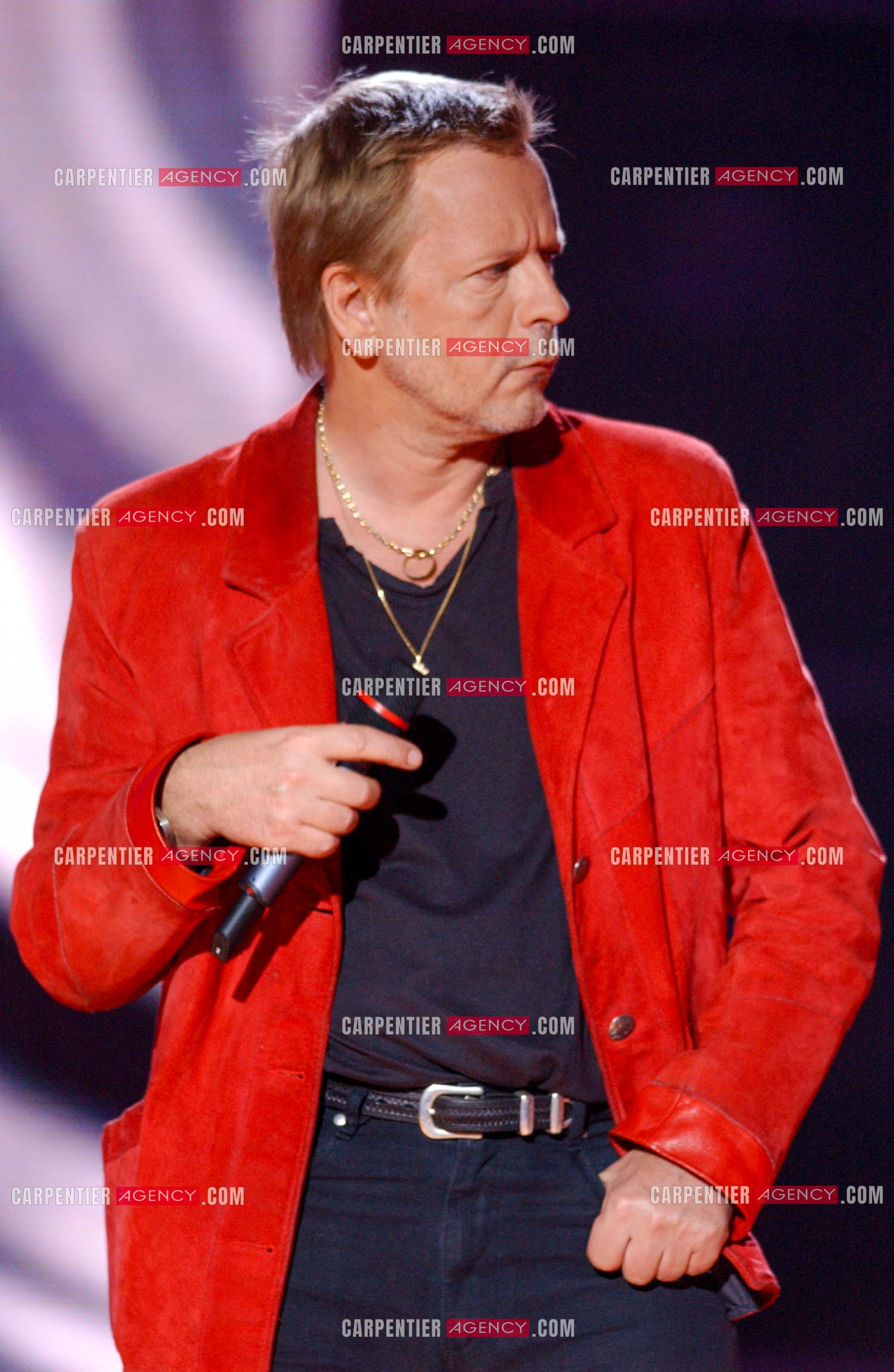 Le chanteur Renaud invité pour l'anniversaire des 20 ans du Zénith de Paris.