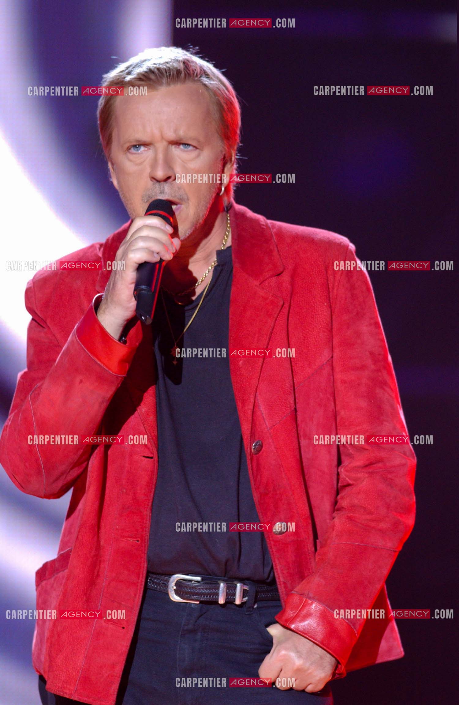 Le chanteur Renaud invité pour l'anniversaire des 20 ans du Zénith de Paris.