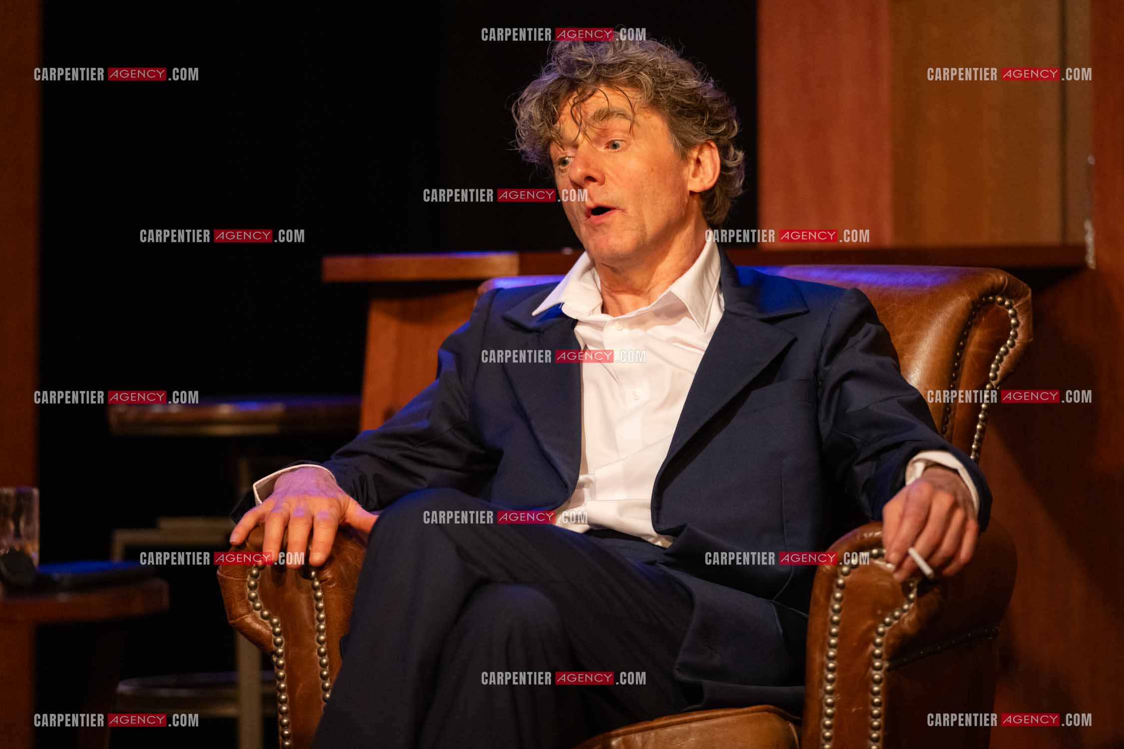 Actuellement à l'affiche au Festival d'Avignon, la pièce “UNE HEURE À T'ATTENDRE“ au théâtre du Chêne Noir à Avignon, l'acteur Nicolas Vaude.  ( Exclusif )