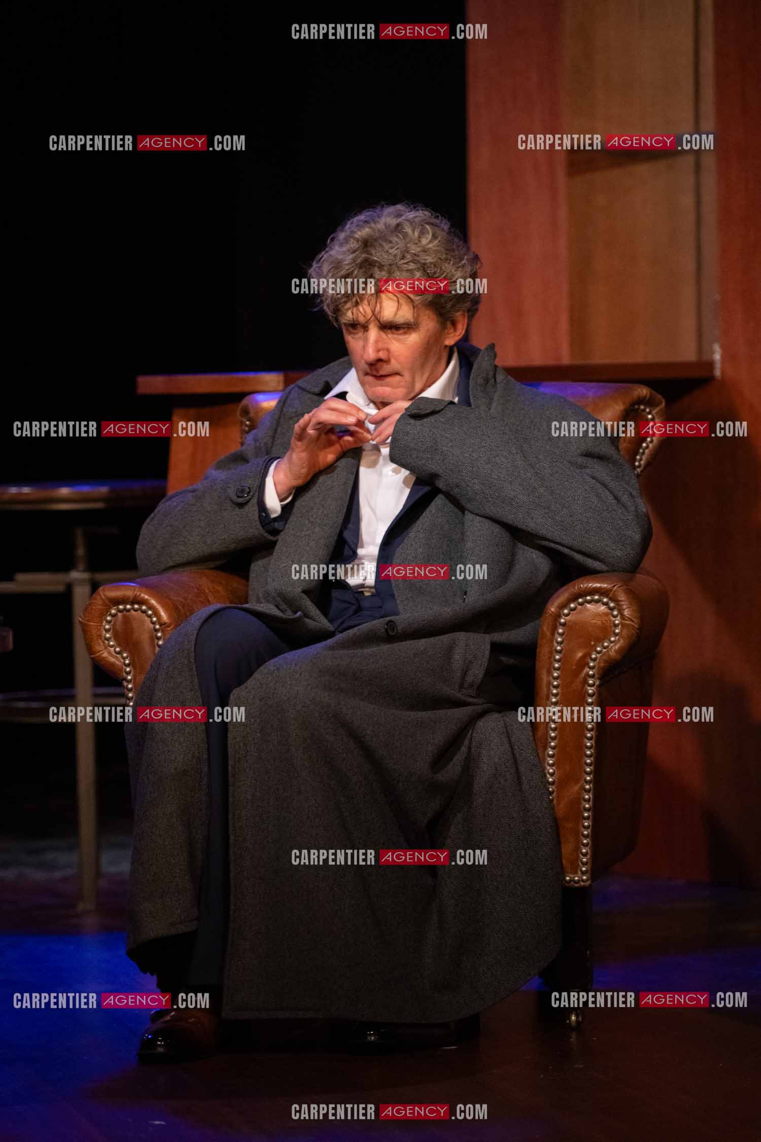 Actuellement à l'affiche au Festival d'Avignon, la pièce “UNE HEURE À T'ATTENDRE“ au théâtre du Chêne Noir à Avignon, l'acteur Nicolas Vaude.  ( Exclusif )