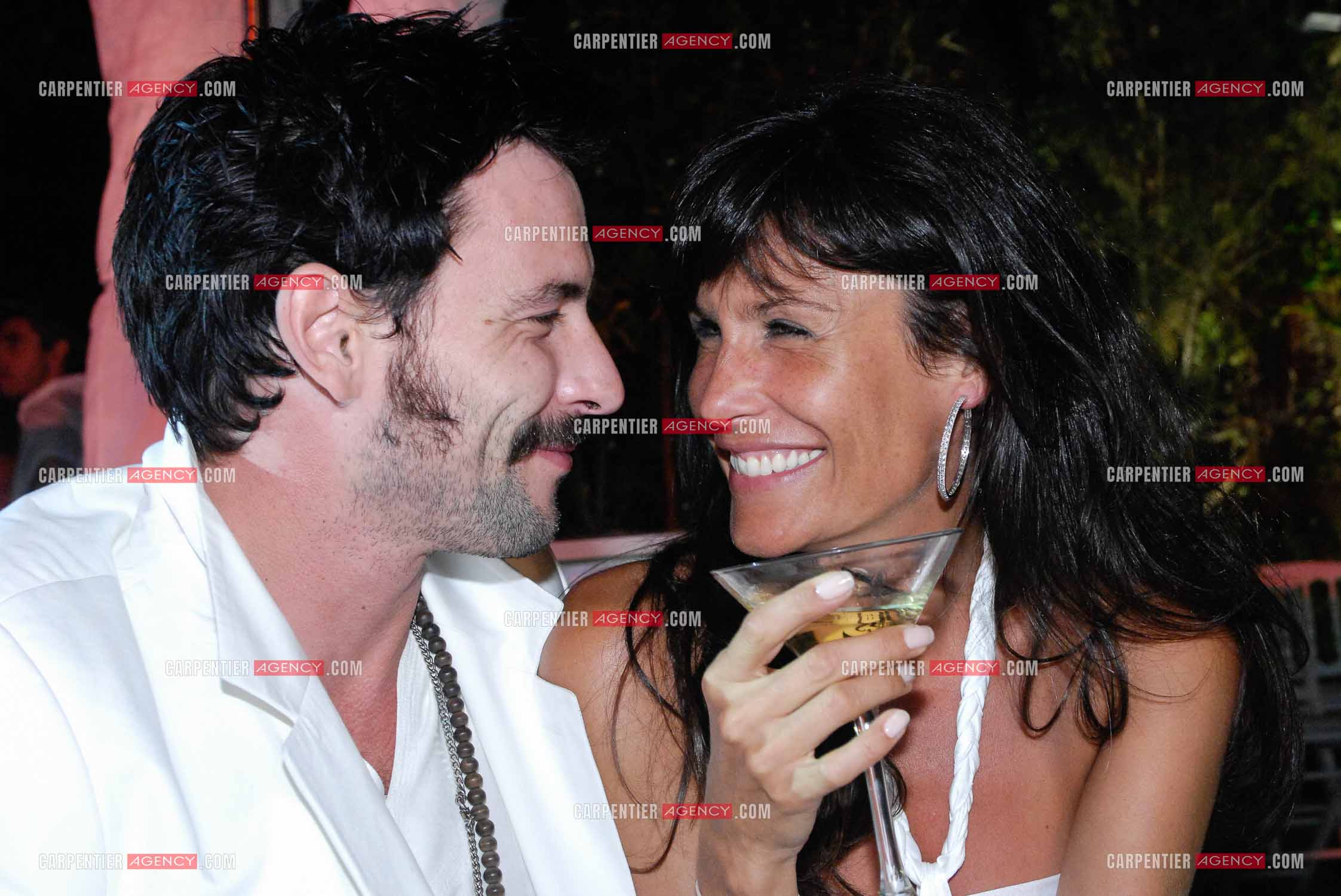 L'actrice Astrid Veillon et l'acteur Sagamore Stévenin.   ( Exclusif )