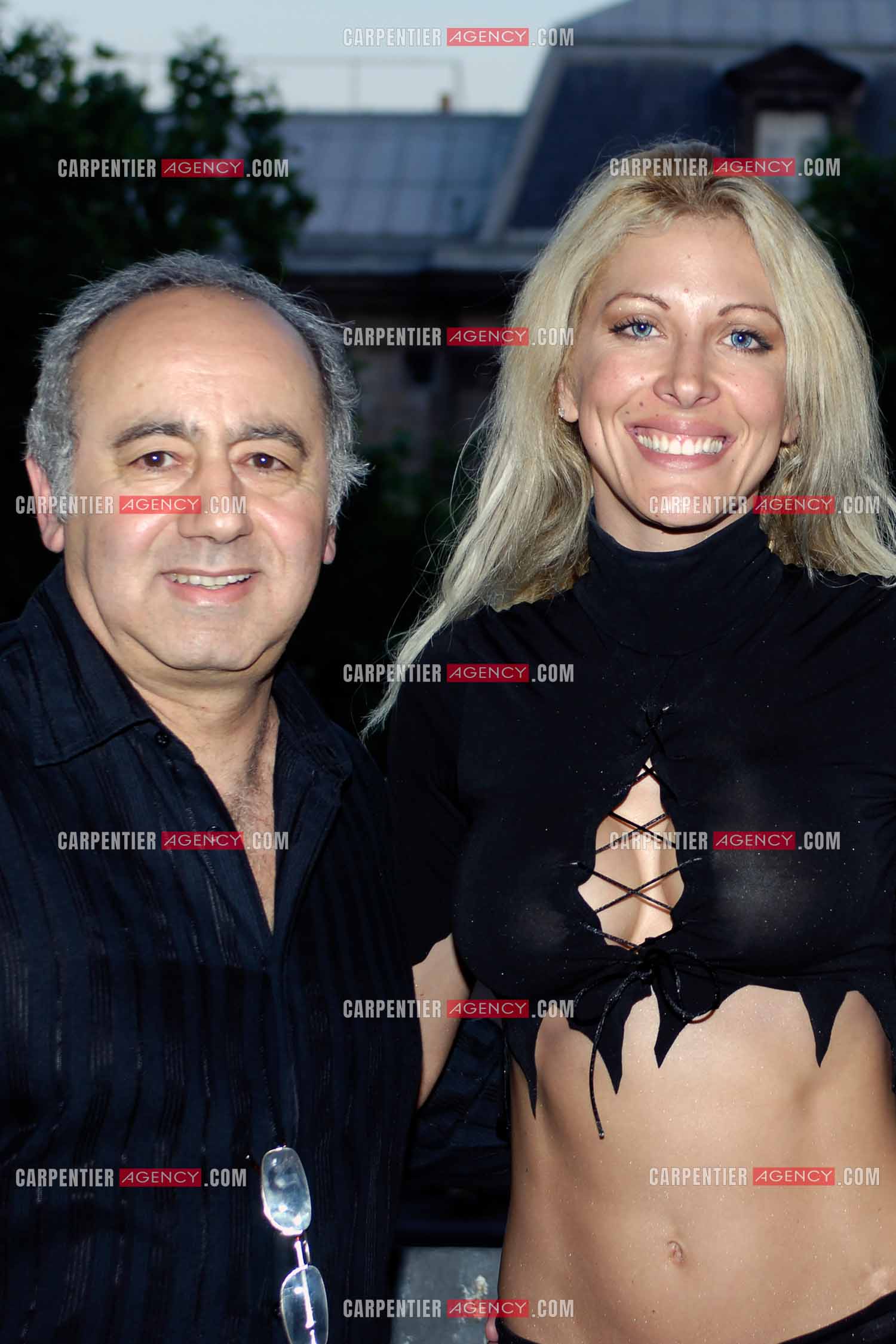 Loana Petrucciani dit Loana et son Producteur Alain Williams.    ( Exclusif )