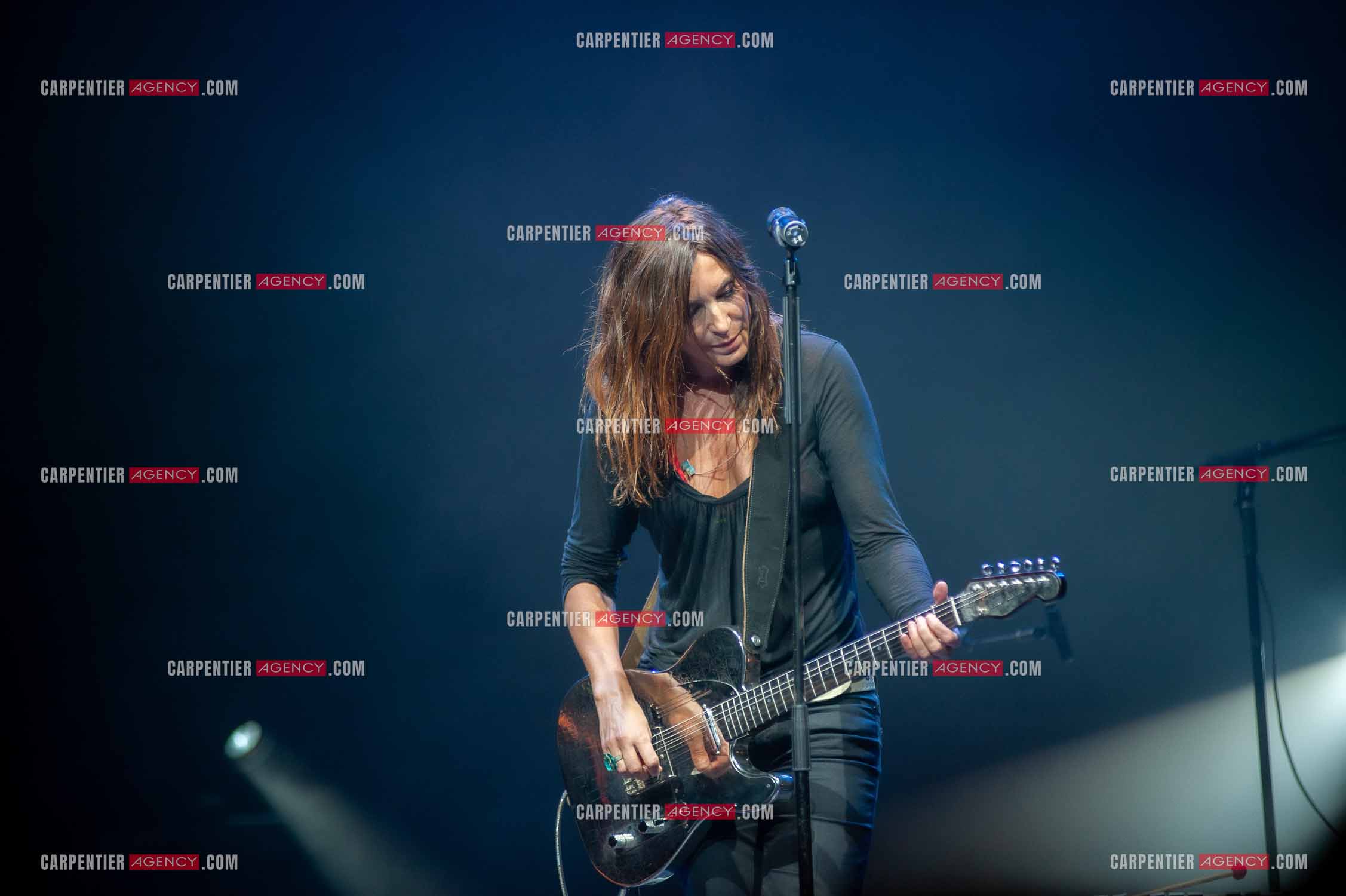 La chanteuse Isabelle Marie Anne de Truchis de Varennes dite Zazie en concert au Zénith de Paris “ CONCERT POUR LA PLANETE “le 03 Sept 2008.   ( Exclusif )