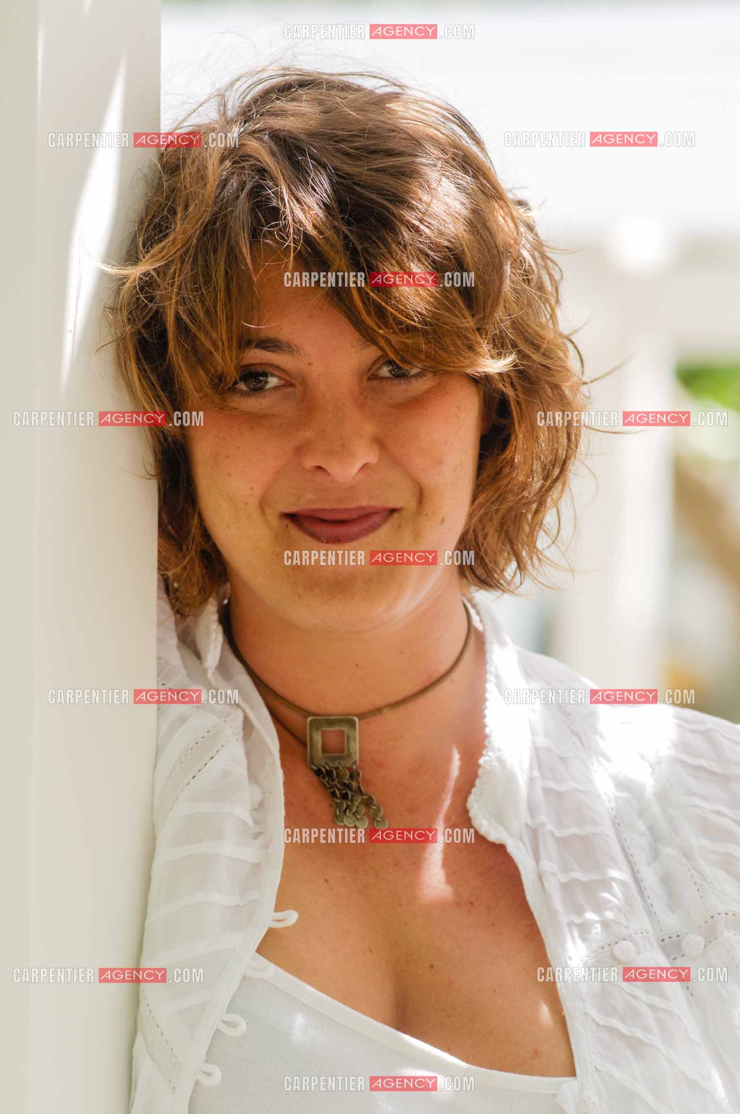 L'animatrice et productrice Virginie Foucault lors du Trophémina de Djerba. ( Exclusif )