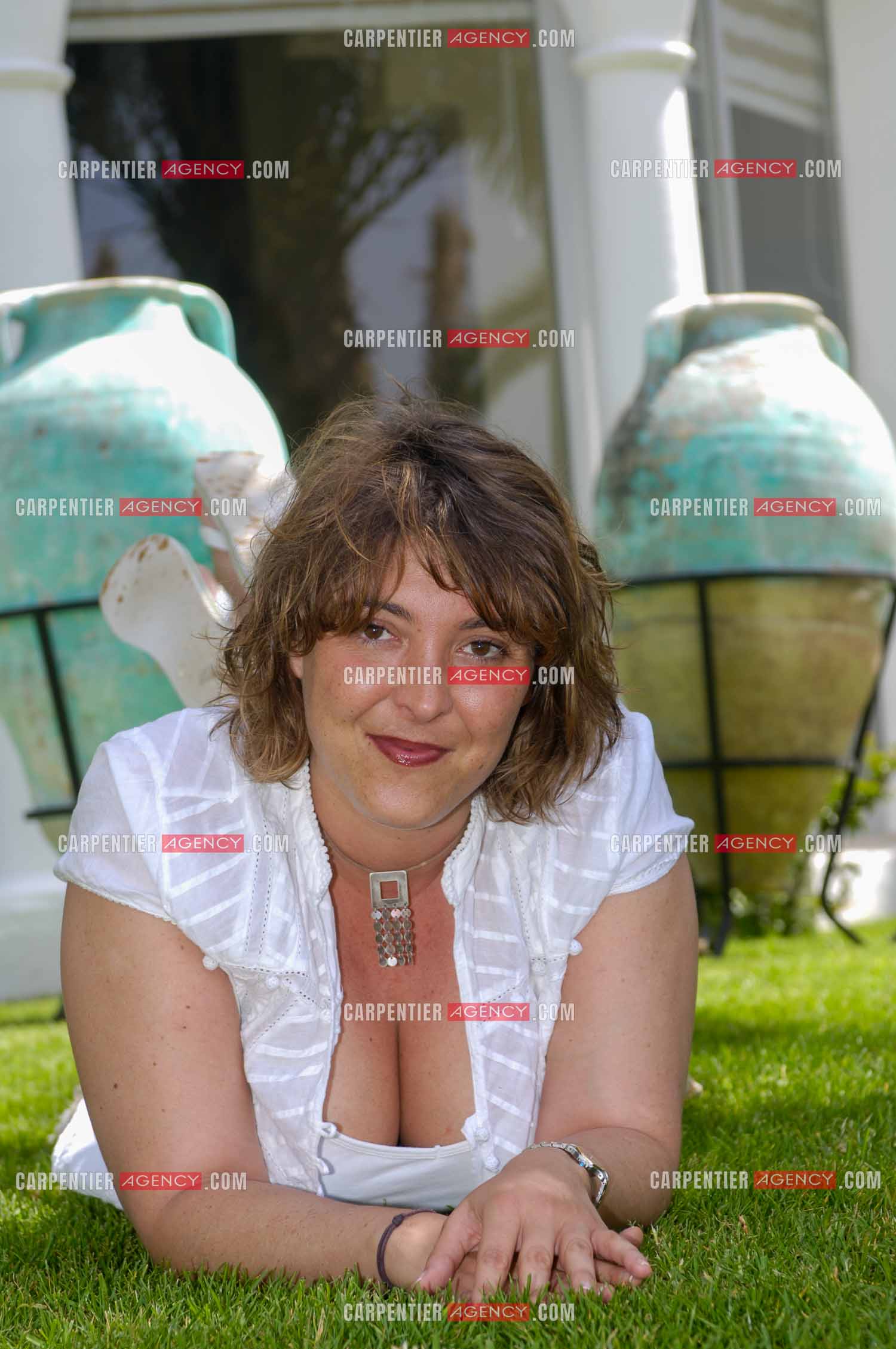 L'animatrice et productrice Virginie Foucault lors du Trophémina de Djerba. ( Exclusif )