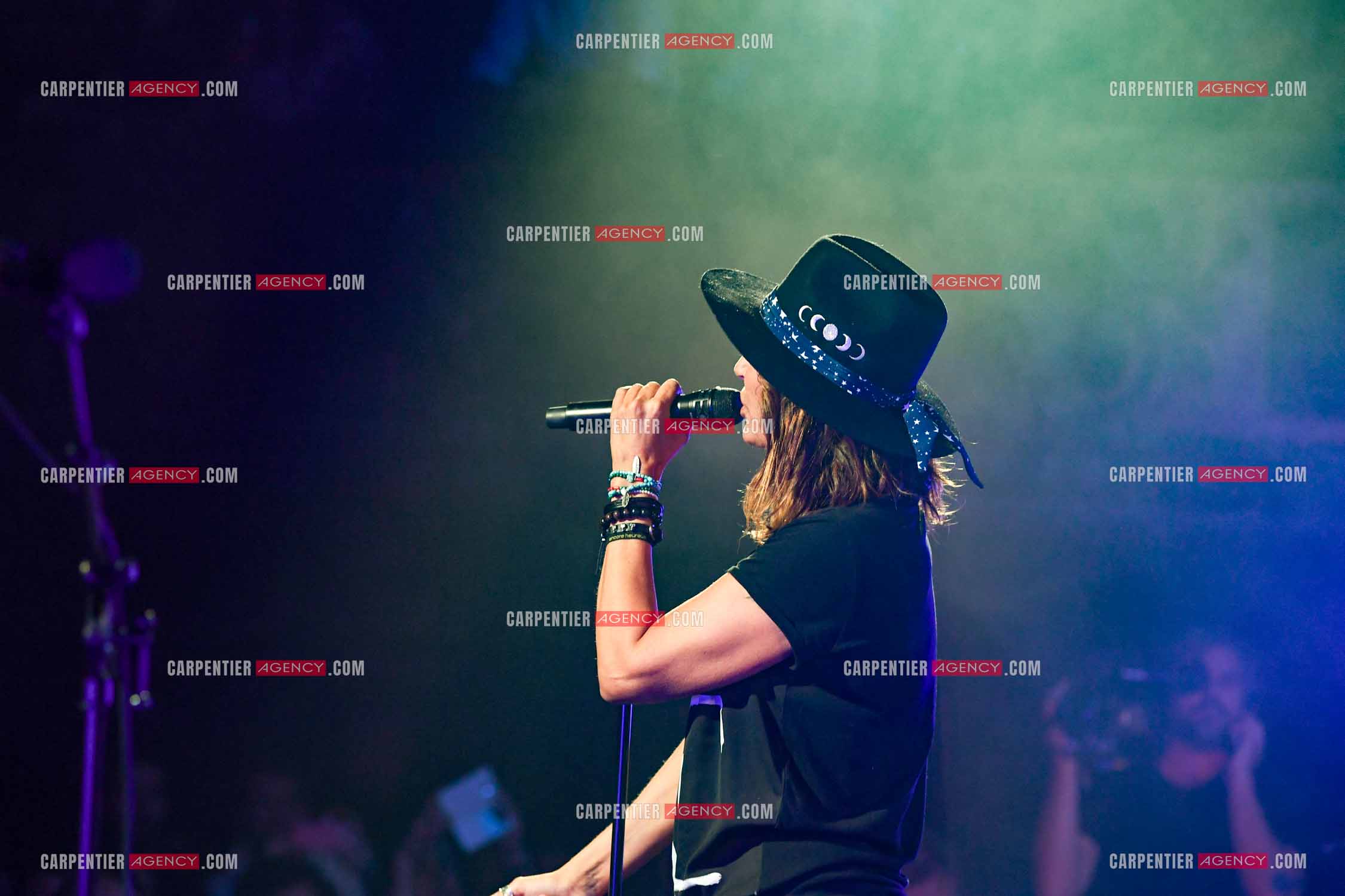 Concert au TRIANON “ POP-ROCK LIVE “ organisé par RTL2 le 05 Octobre 2018 à Paris. La chanteuse Zazie.    ( Exclusif )