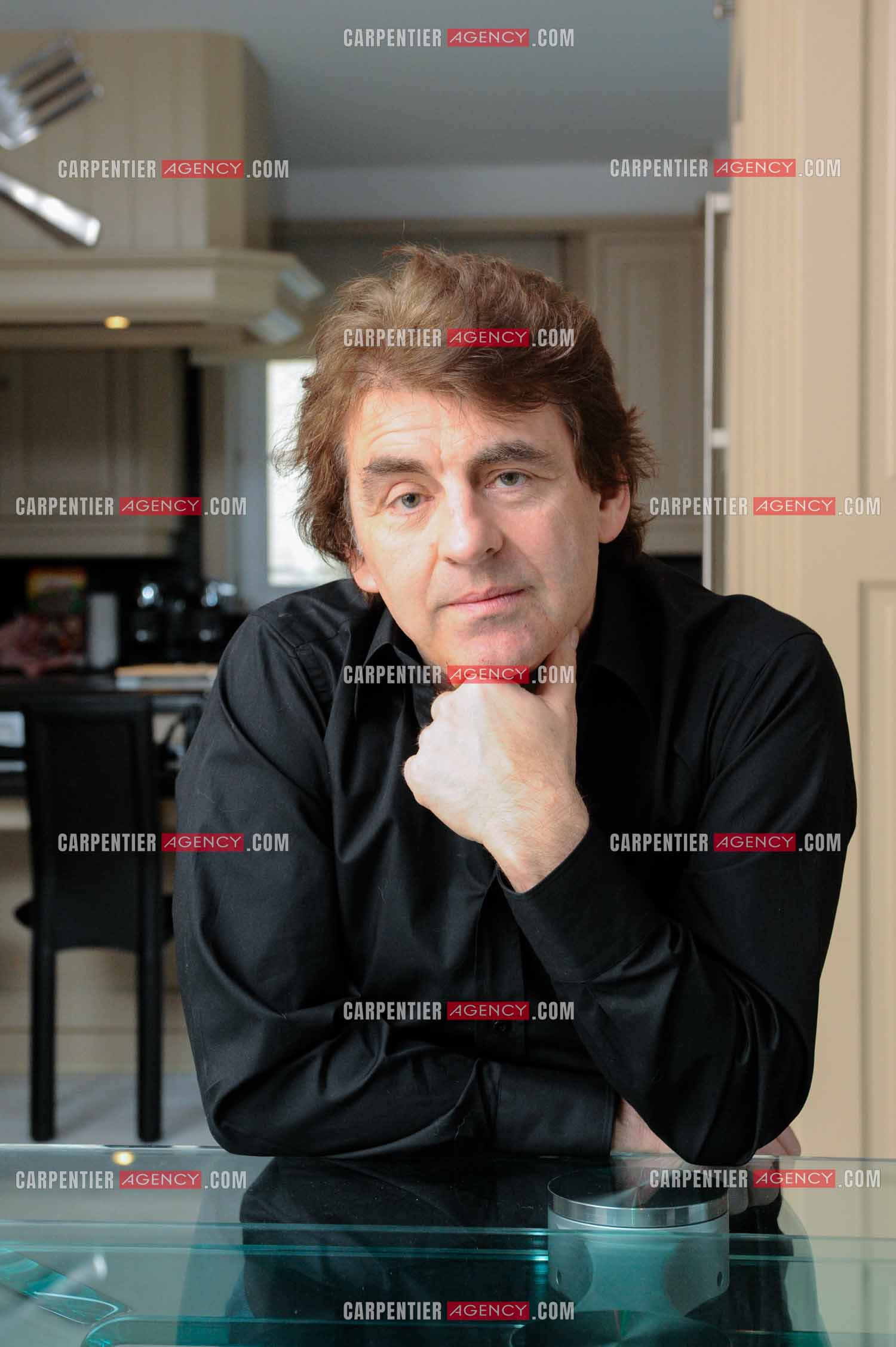 Le chanteur Claude Barzotti chez lui en Belgique en 2011.         ( Exclusif )