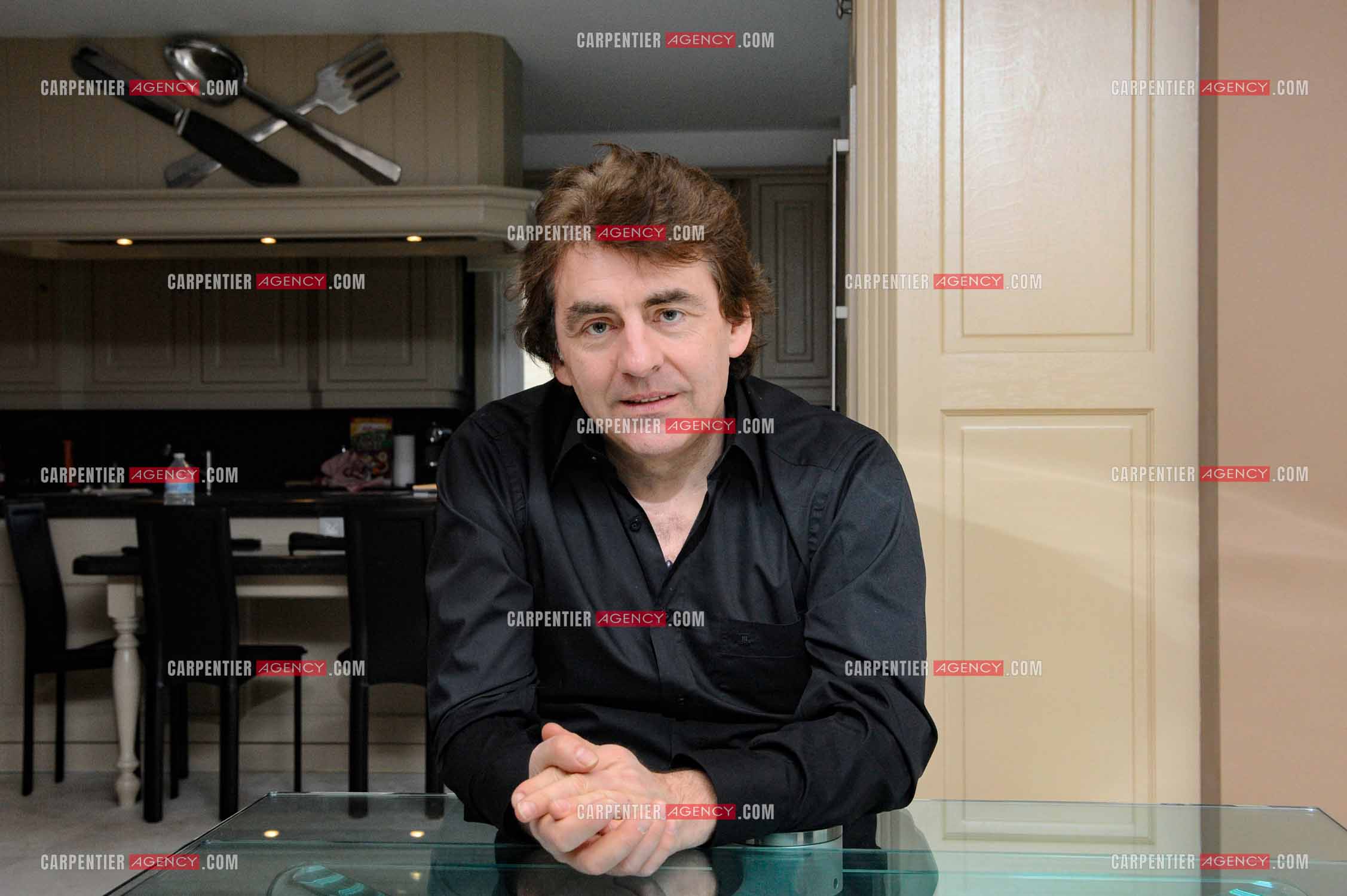 Le chanteur Claude Barzotti chez lui en Belgique en 2011.         ( Exclusif )