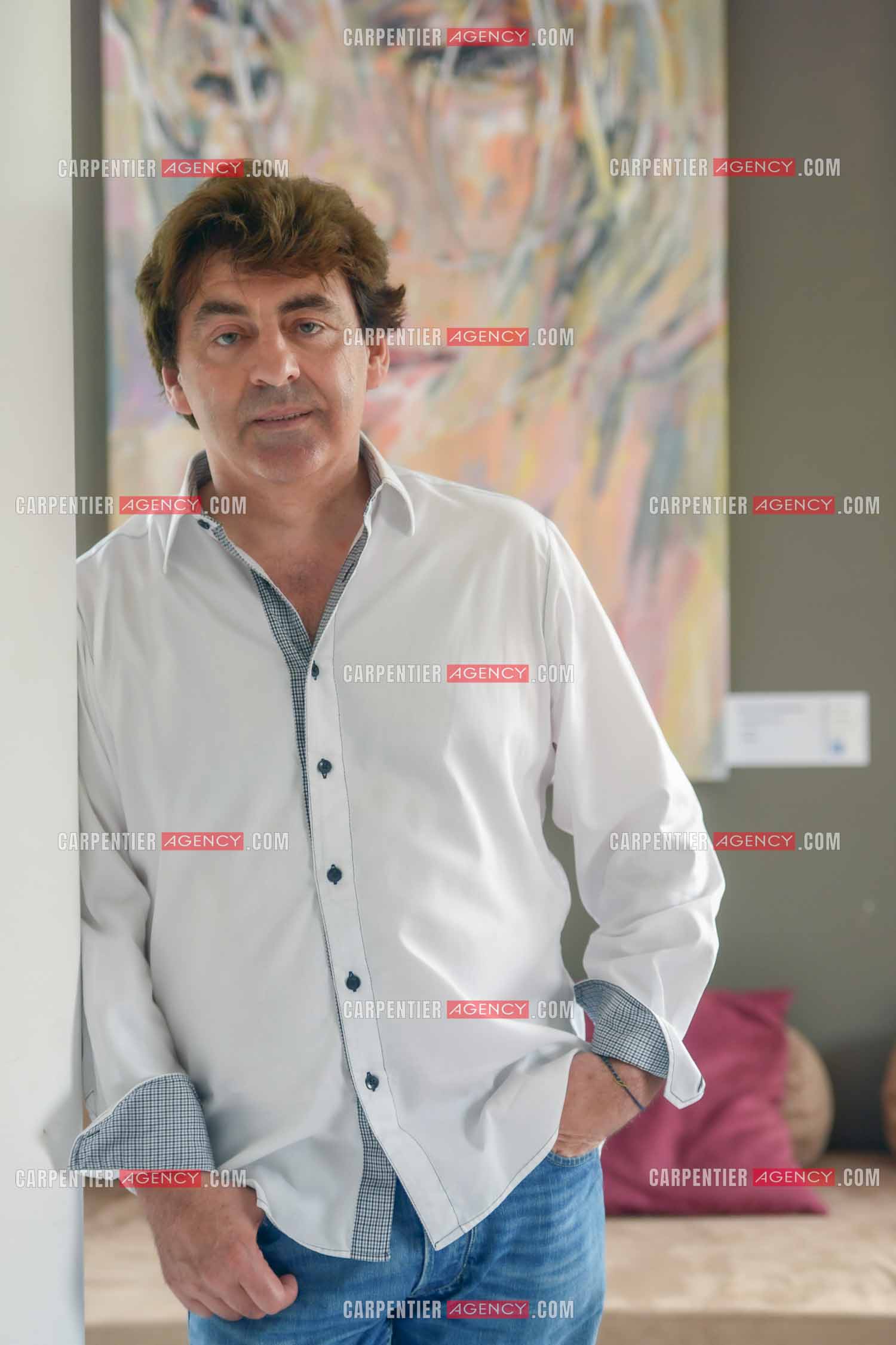 Le chanteur Claude Barzotti lors de ses vacances a Agde en 2013.         ( Exclusif )