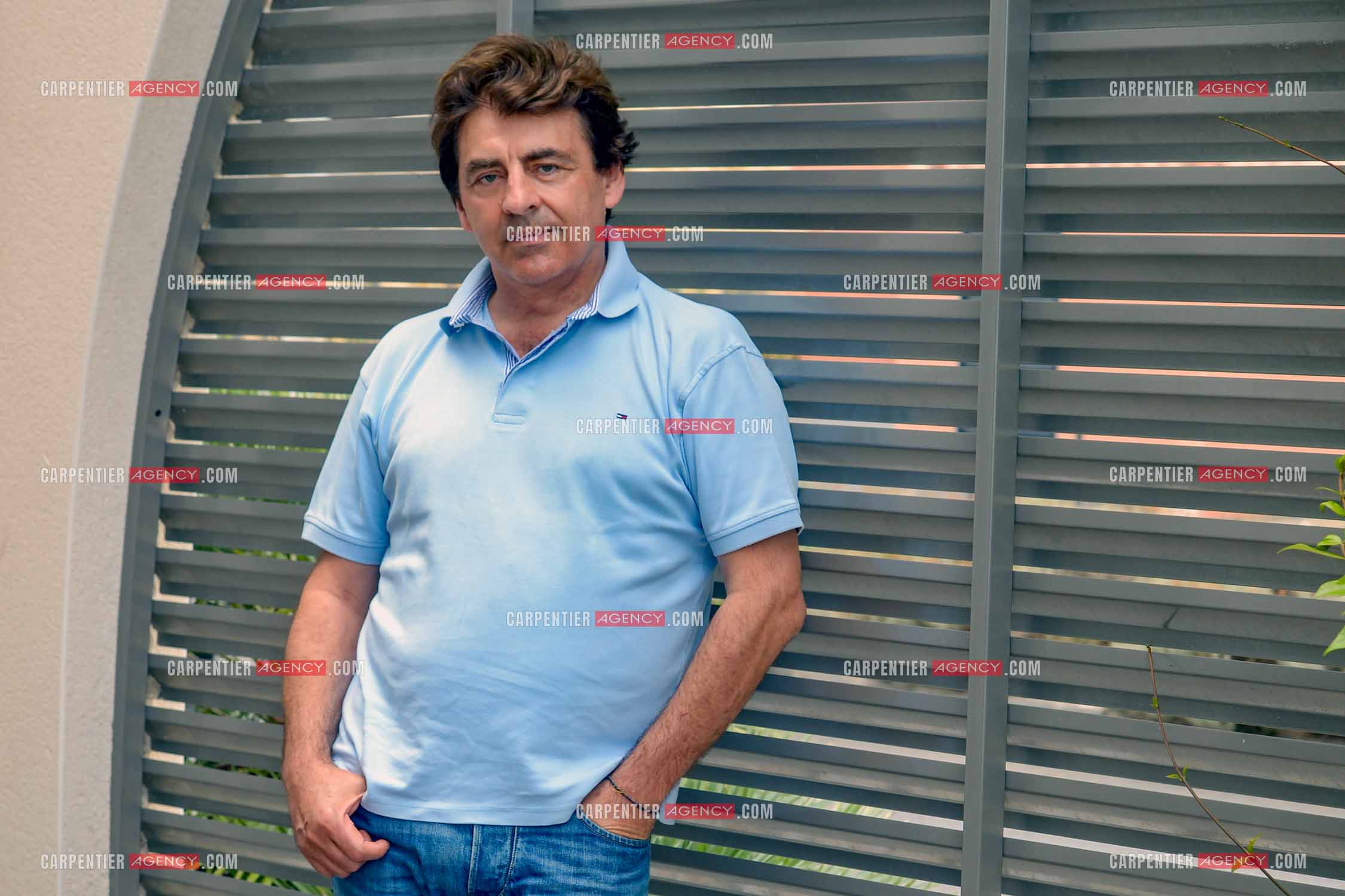 Le chanteur Claude Barzotti lors de ses vacances a Agde en 2013.         ( Exclusif )