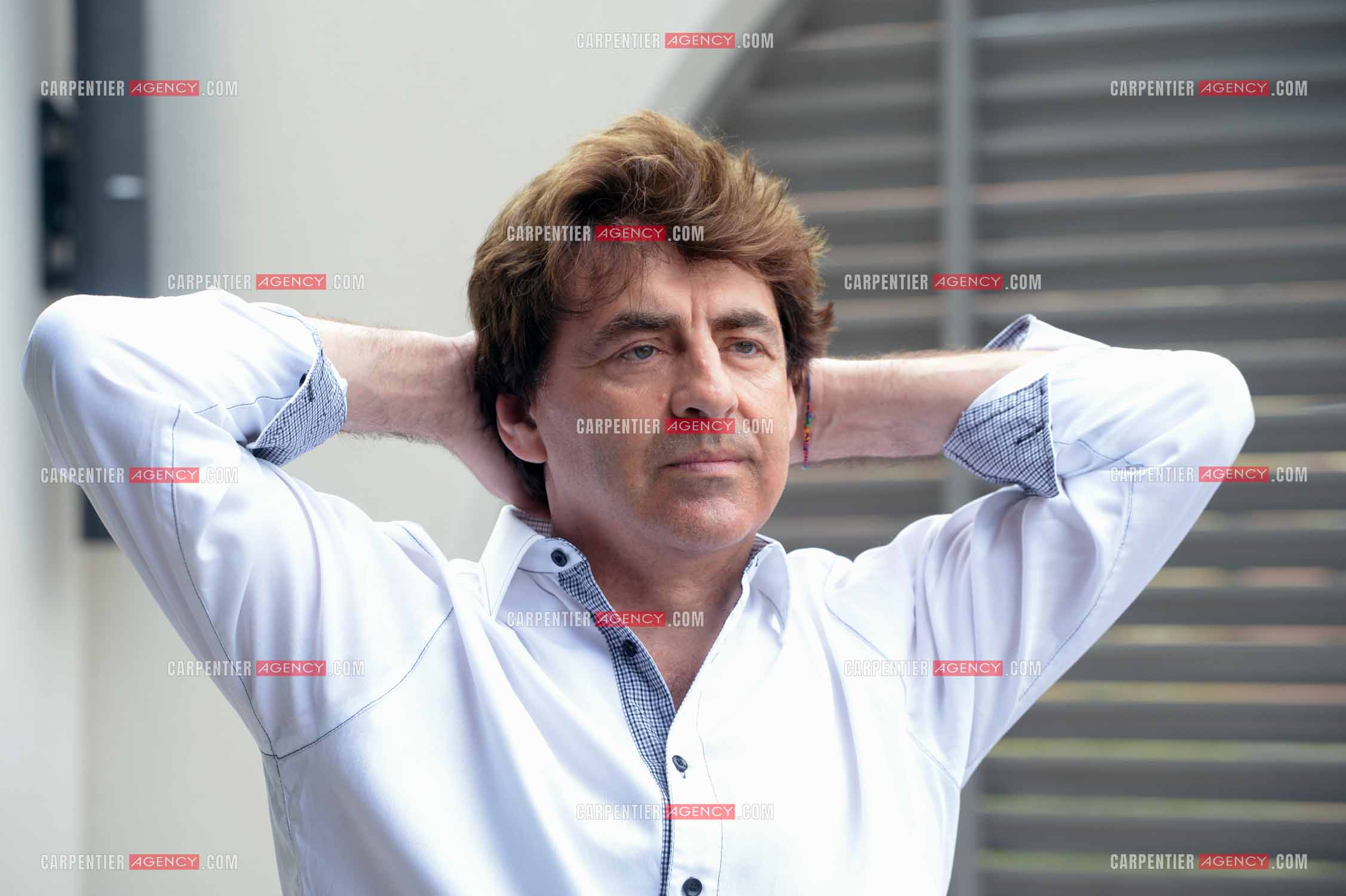 Le chanteur Claude Barzotti lors de ses vacances a Agde en 2013.         ( Exclusif )