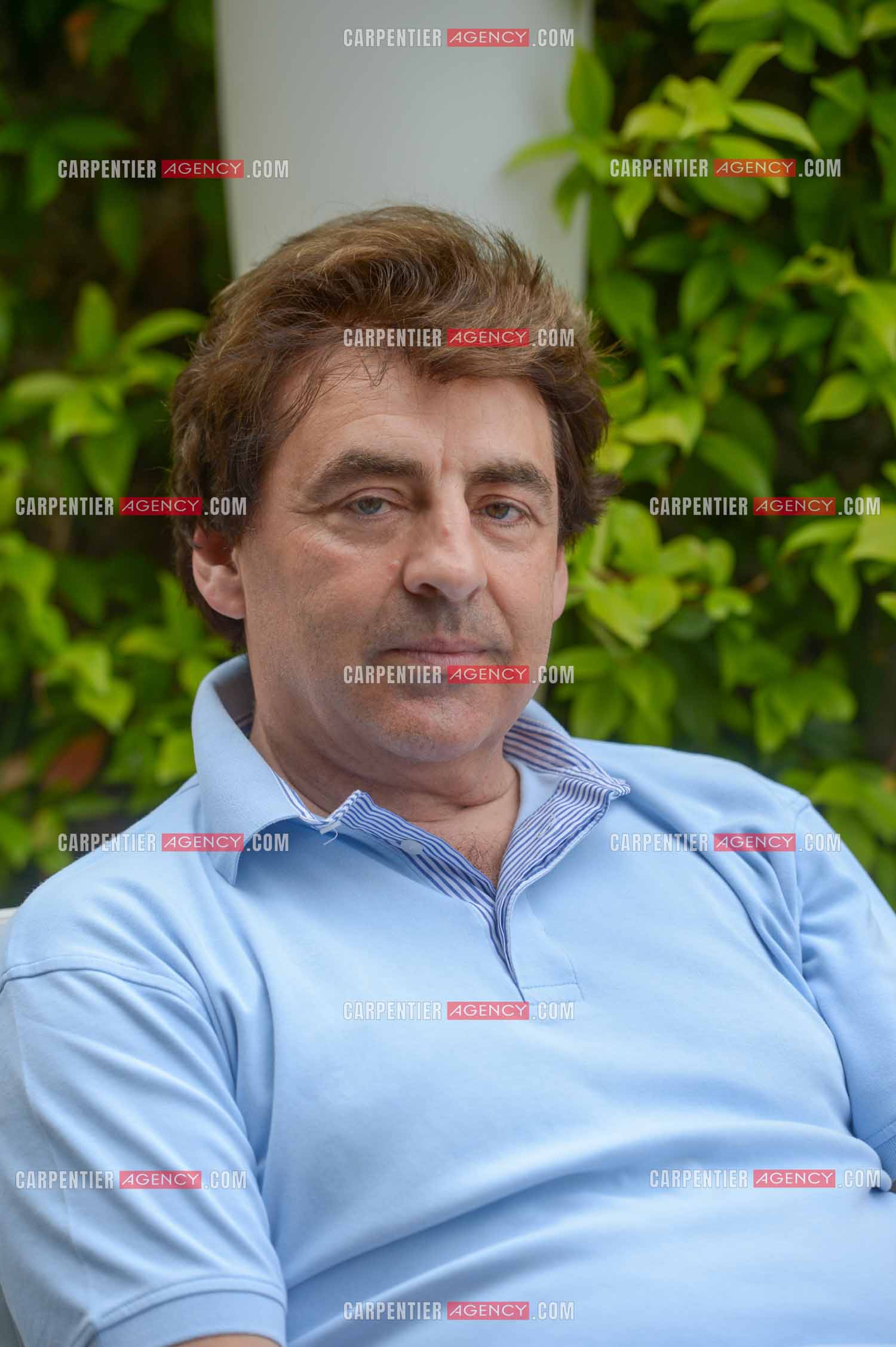 Le chanteur Claude Barzotti lors de ses vacances a Agde en 2013.         ( Exclusif )