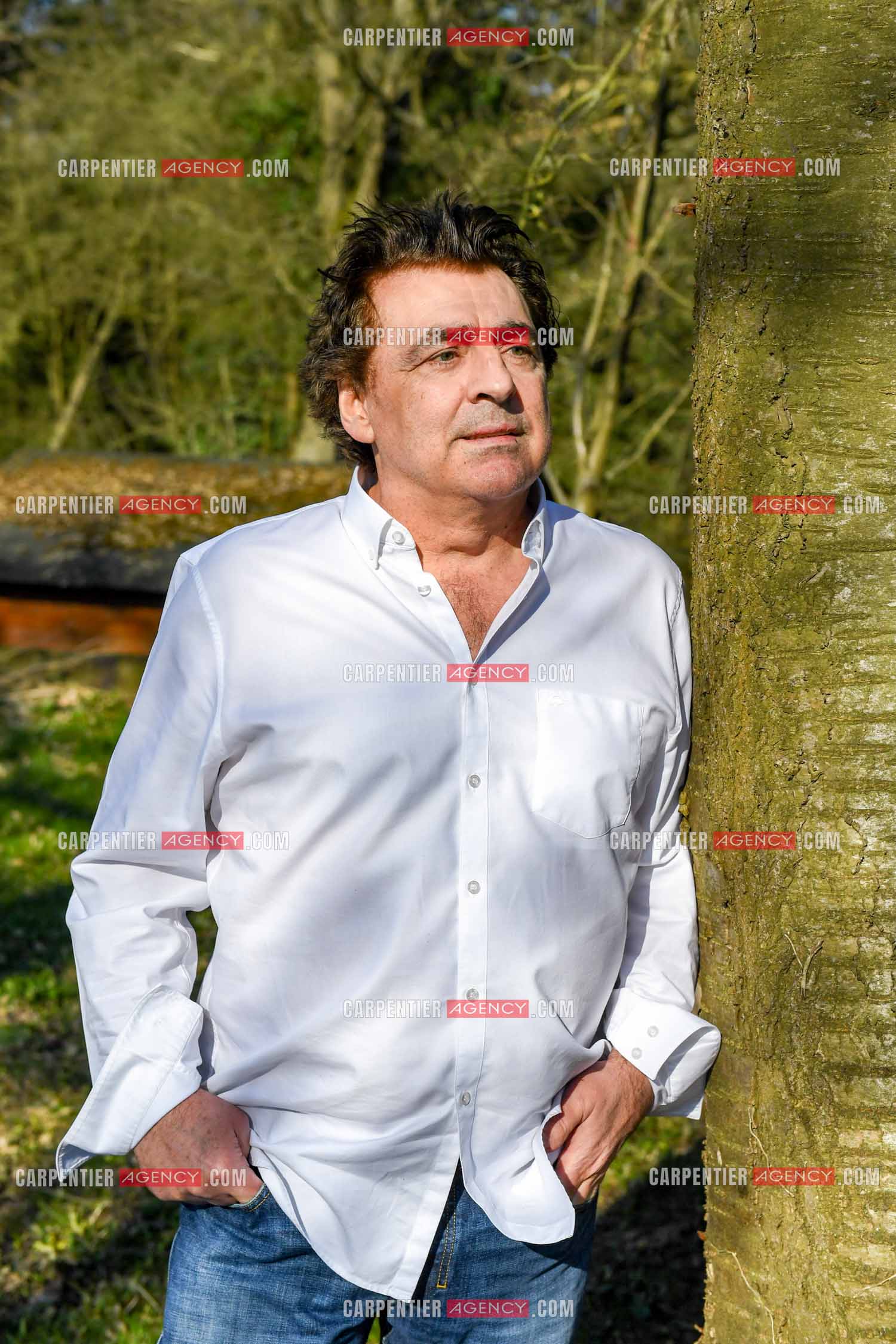 Le chanteur Claude Barzotti chez lui en Belgique en 2019.         ( Exclusif )
