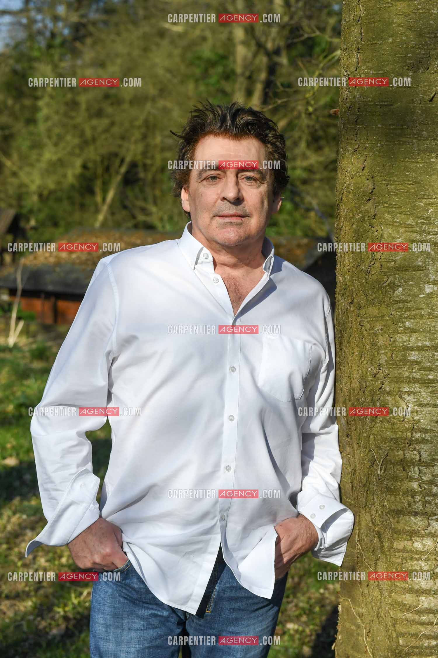 Le chanteur Claude Barzotti chez lui en Belgique en 2019.         ( Exclusif )