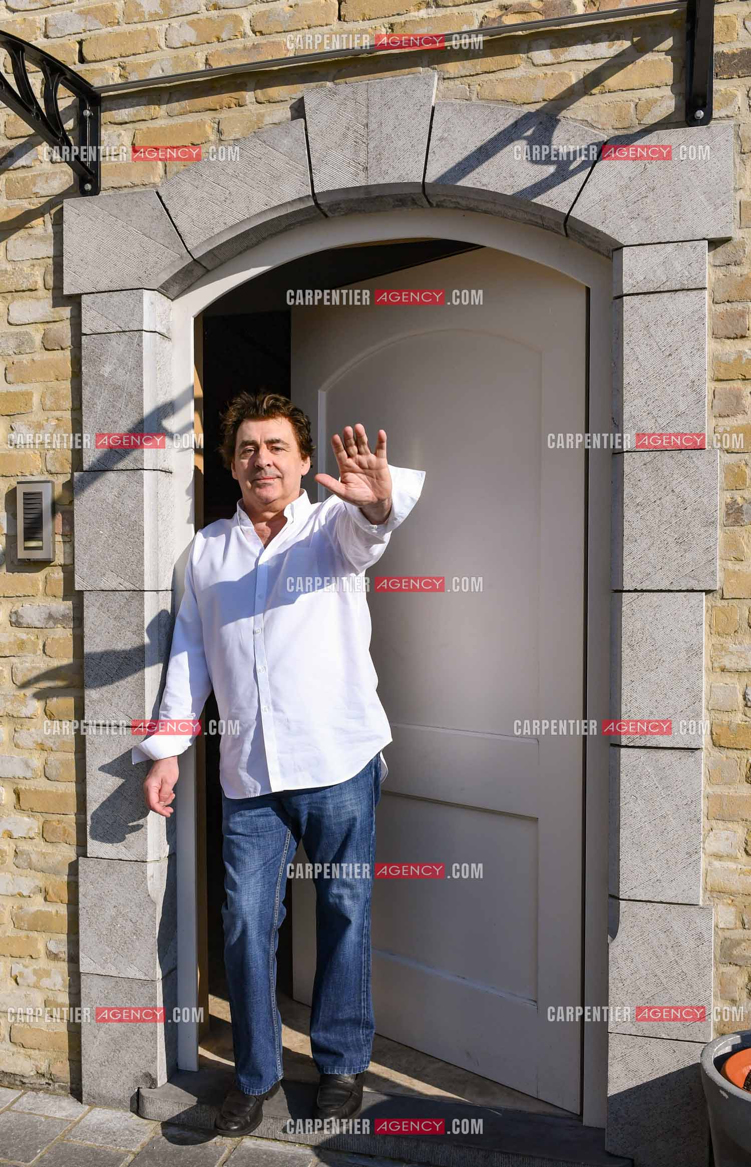 Le chanteur Claude Barzotti chez lui en Belgique en 2019.         ( Exclusif )