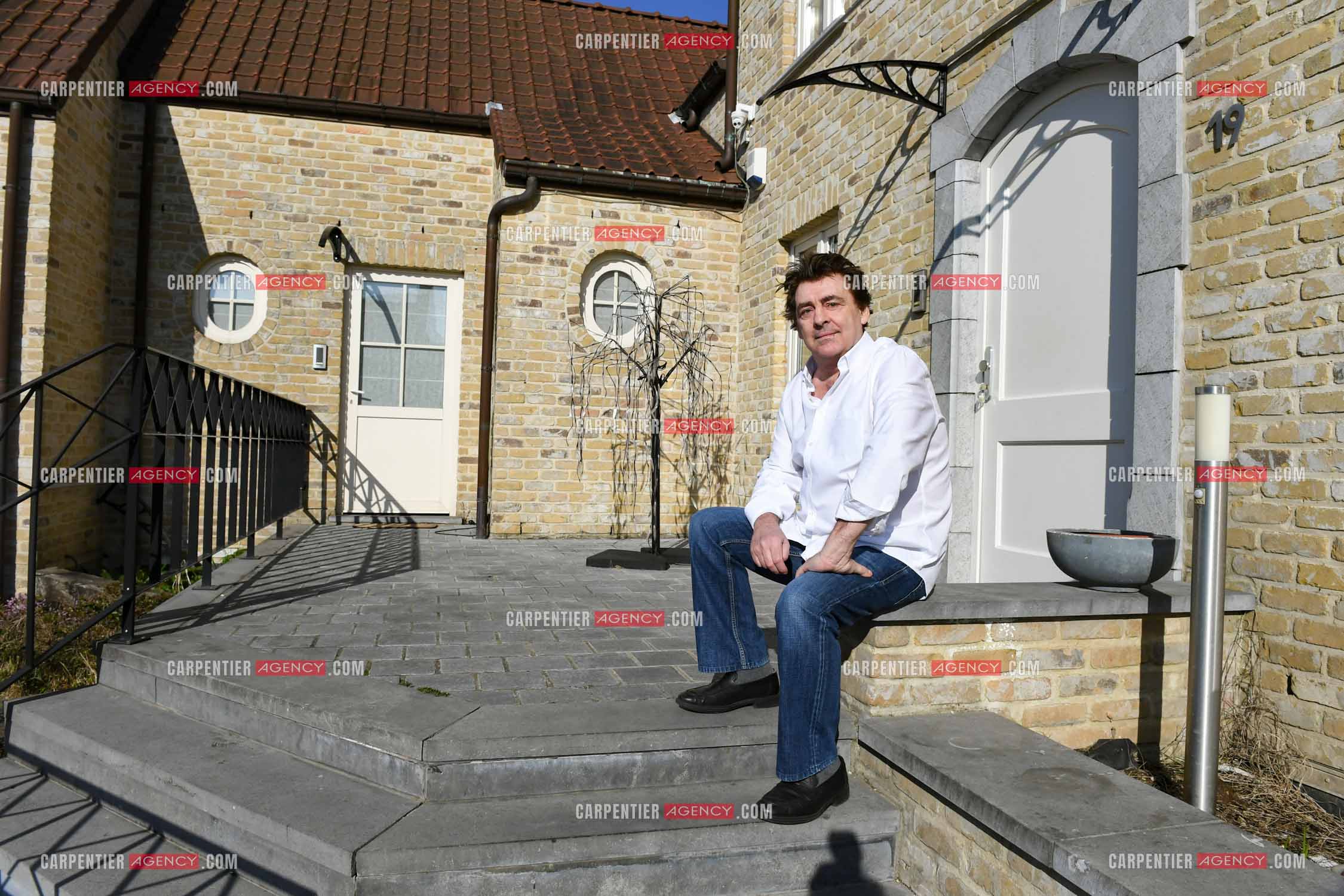 Le chanteur Claude Barzotti chez lui en Belgique en 2019.         ( Exclusif )