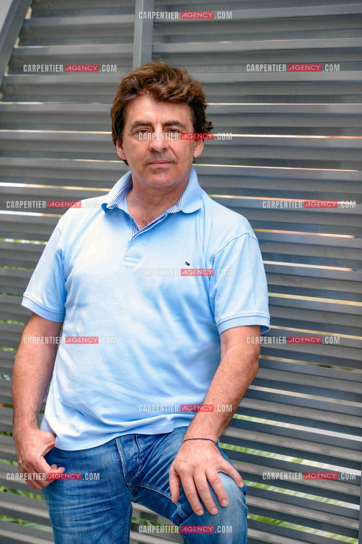 Le chanteur Claude Barzotti lors de ses vacances a Agde en 2013.         ( Exclusif )