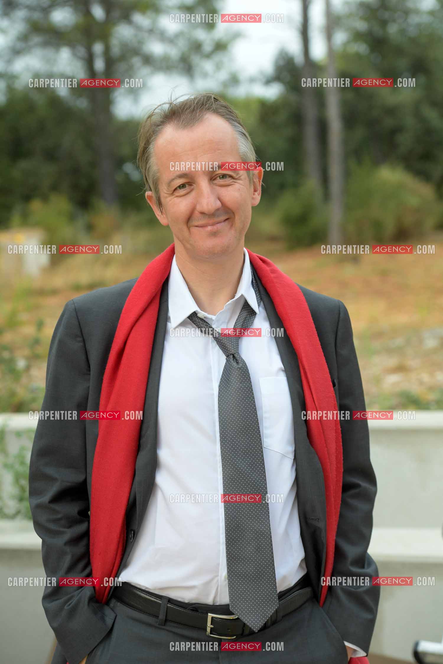Le journaliste et chroniqueur sur BFM TV Christophe Barbier. ( Exclusif )