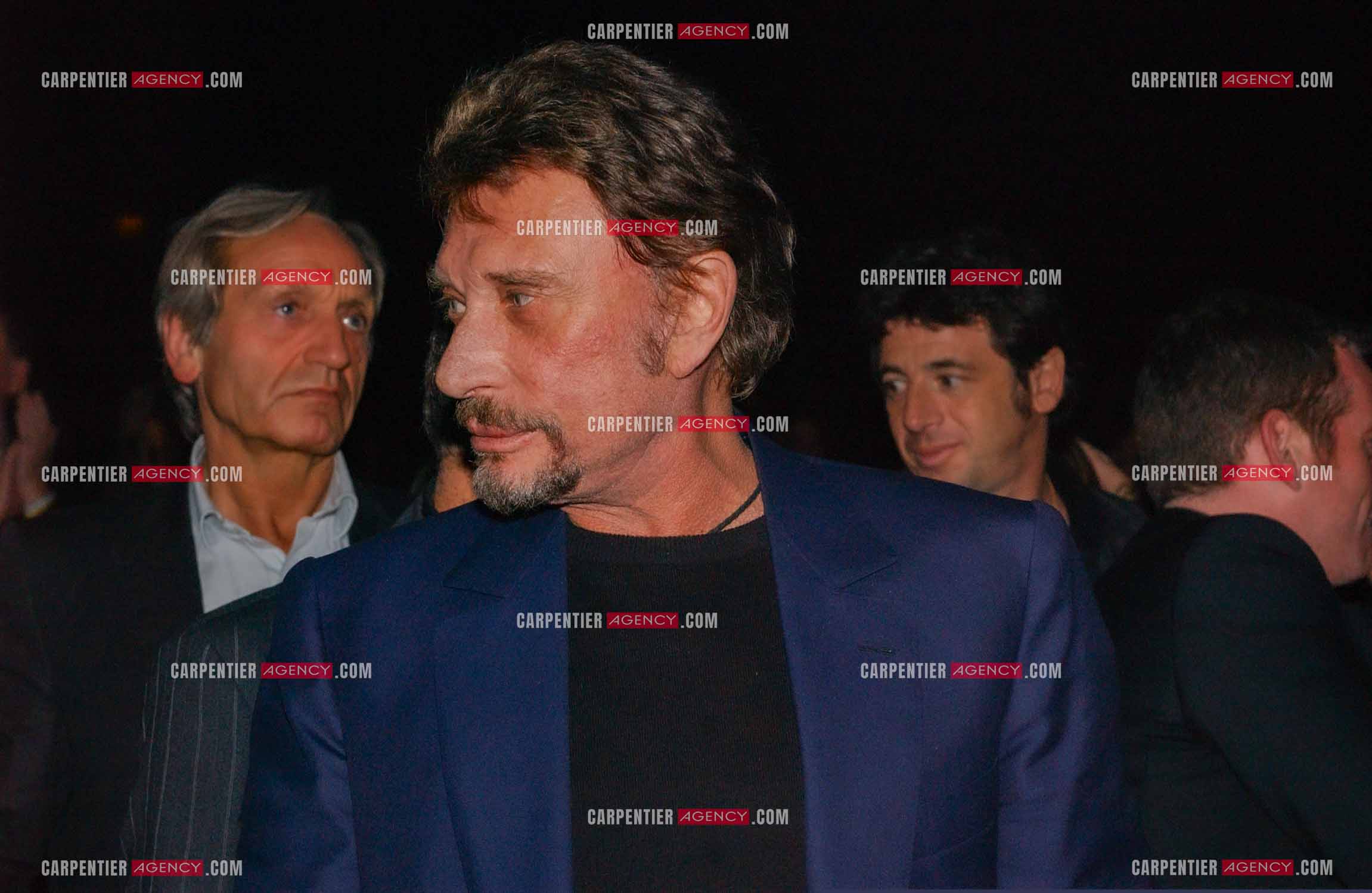 Générale de la comédie musicale “ DON JUAN “ au Palais des Congrès de Paris le 02 Mars 2005. Johnny Hallyday.   ( Exclusif )