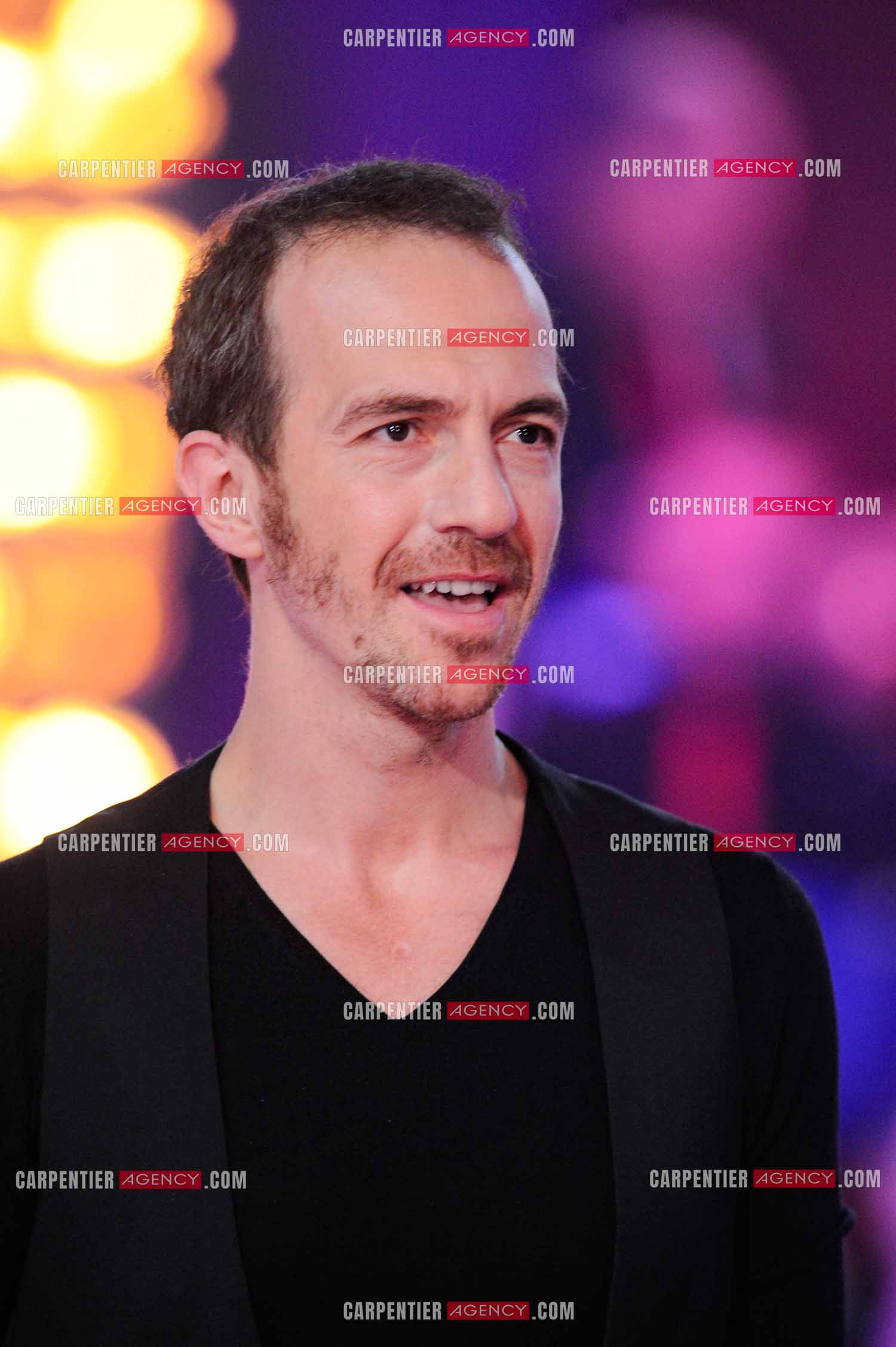 Le chanteur Calogero Maurici, dit Calogero lors du Télé Vie à Bruxelles en 2011.  ( Exclusif )