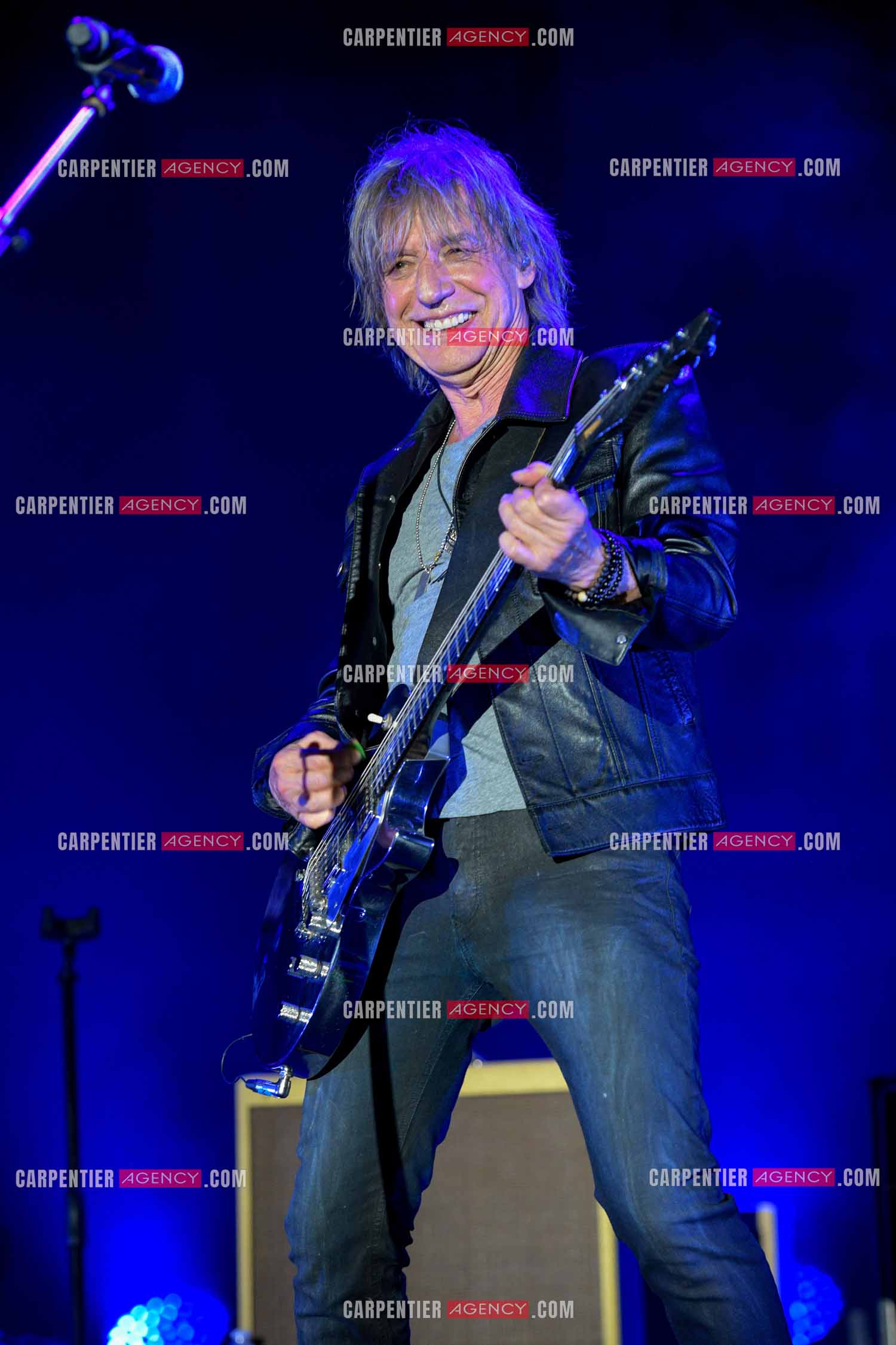 Le chanteur Jean-Louis Aubert  en concert pour le festival du château de Solliès-Pont en 2021.   ( Exclusif )