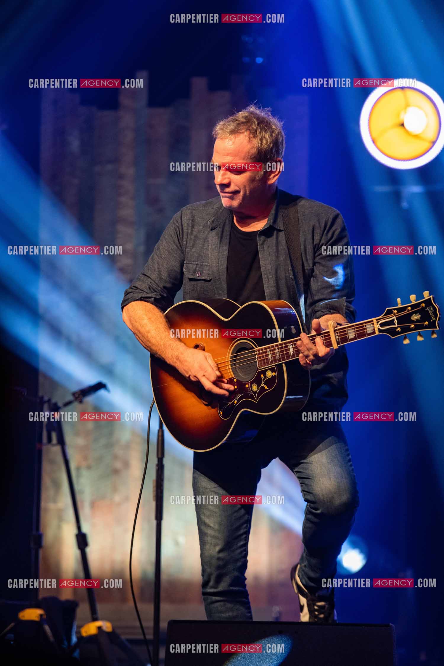 Le chanteur Pierre Garand dit Garou termine sa tournée Française de 2022 à Sanary-sur-Mer.      ( Exclusif )