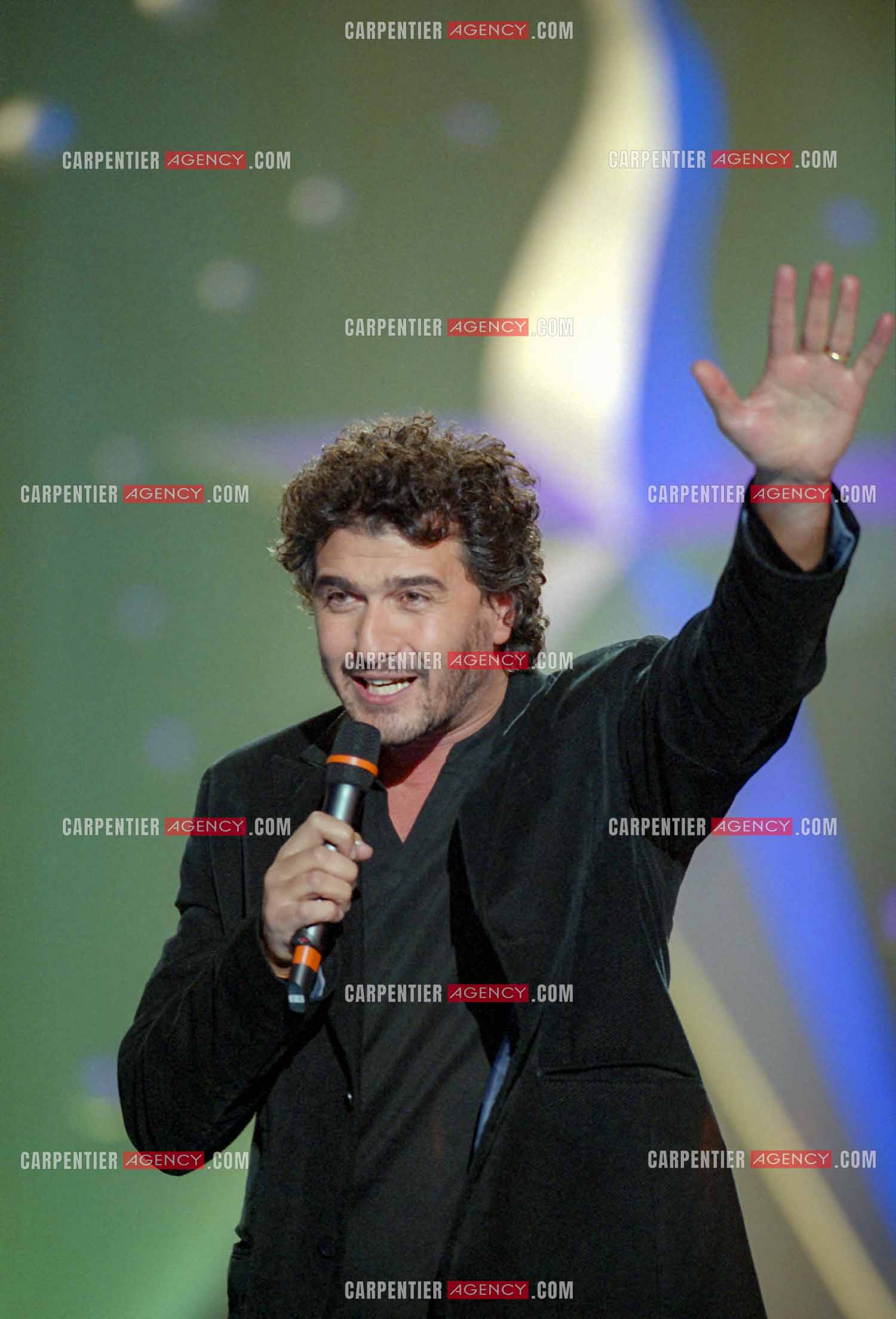 Le chanteur Danièl Lévi en concert le 20 Sept 2000.  ( Exclusif )