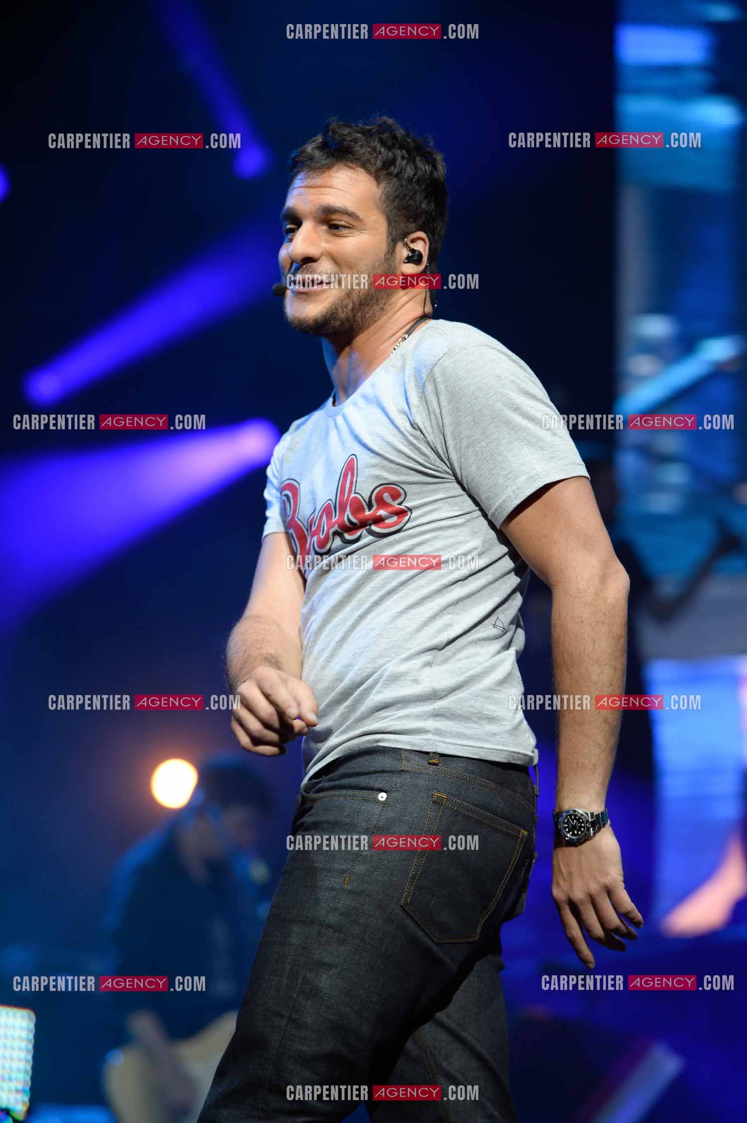 Premiere date pour le chanteur Amir de la tournee THE VOICE 2014 a Amiens le 30 Mai 2014.