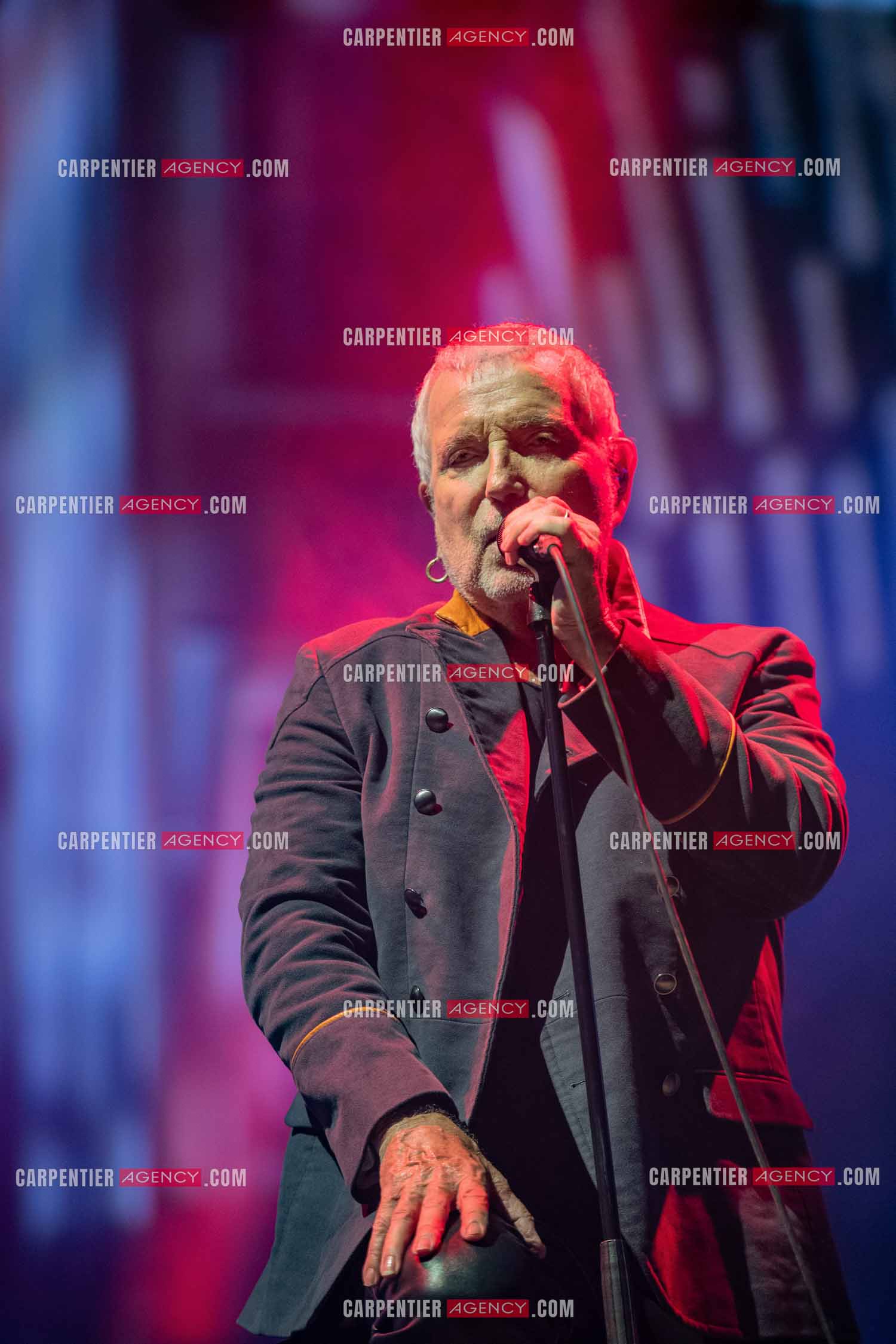 Le chanteur Bernard Lavilliers en concert pour le festival de Solliès-Pont en Juillet 2022.   ( Exclusif )