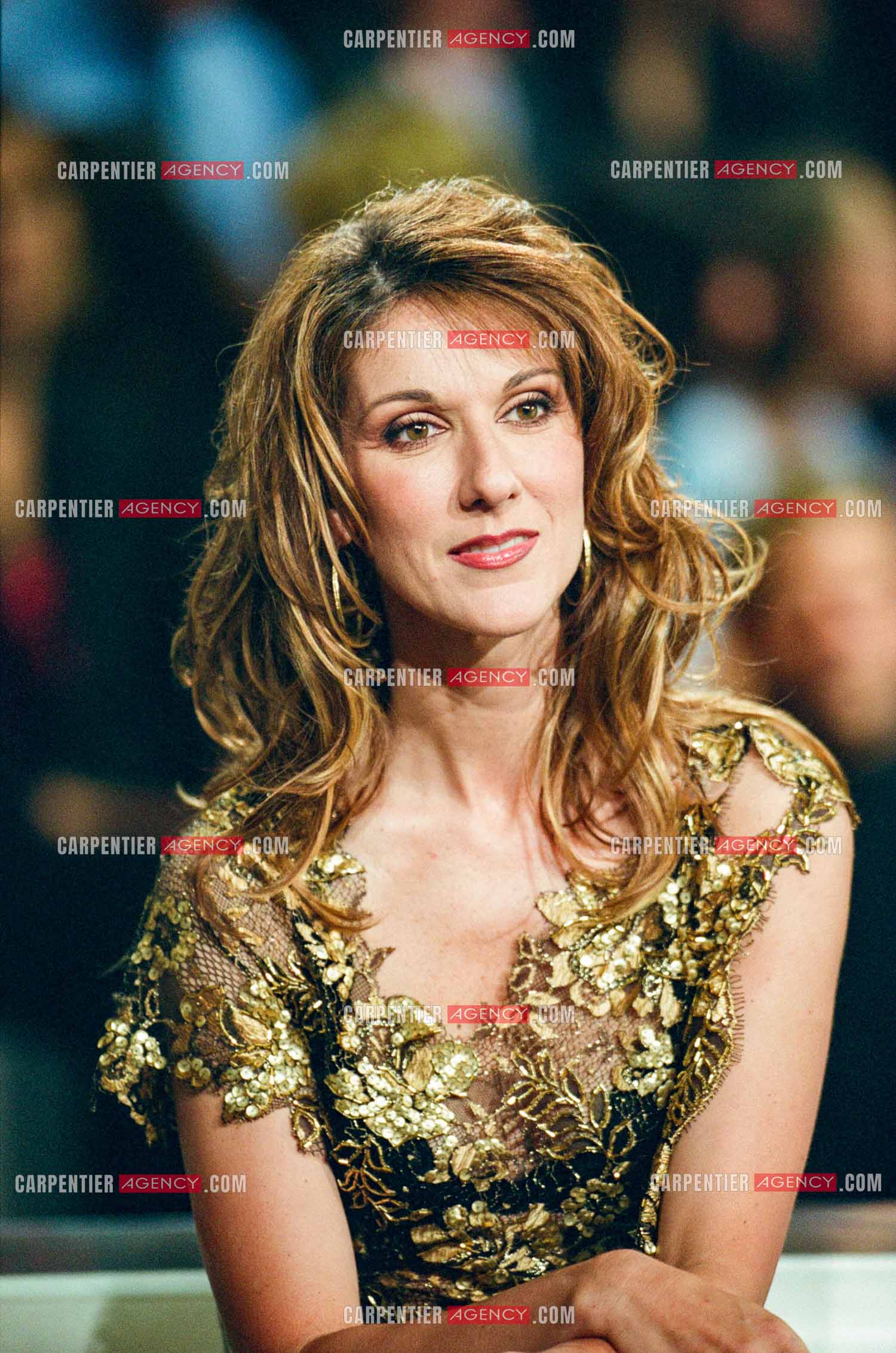 Enregistrement de l'émission spéciale Céline Dion sur TF1 le 17 Mars 2002.  ( Exclusif )