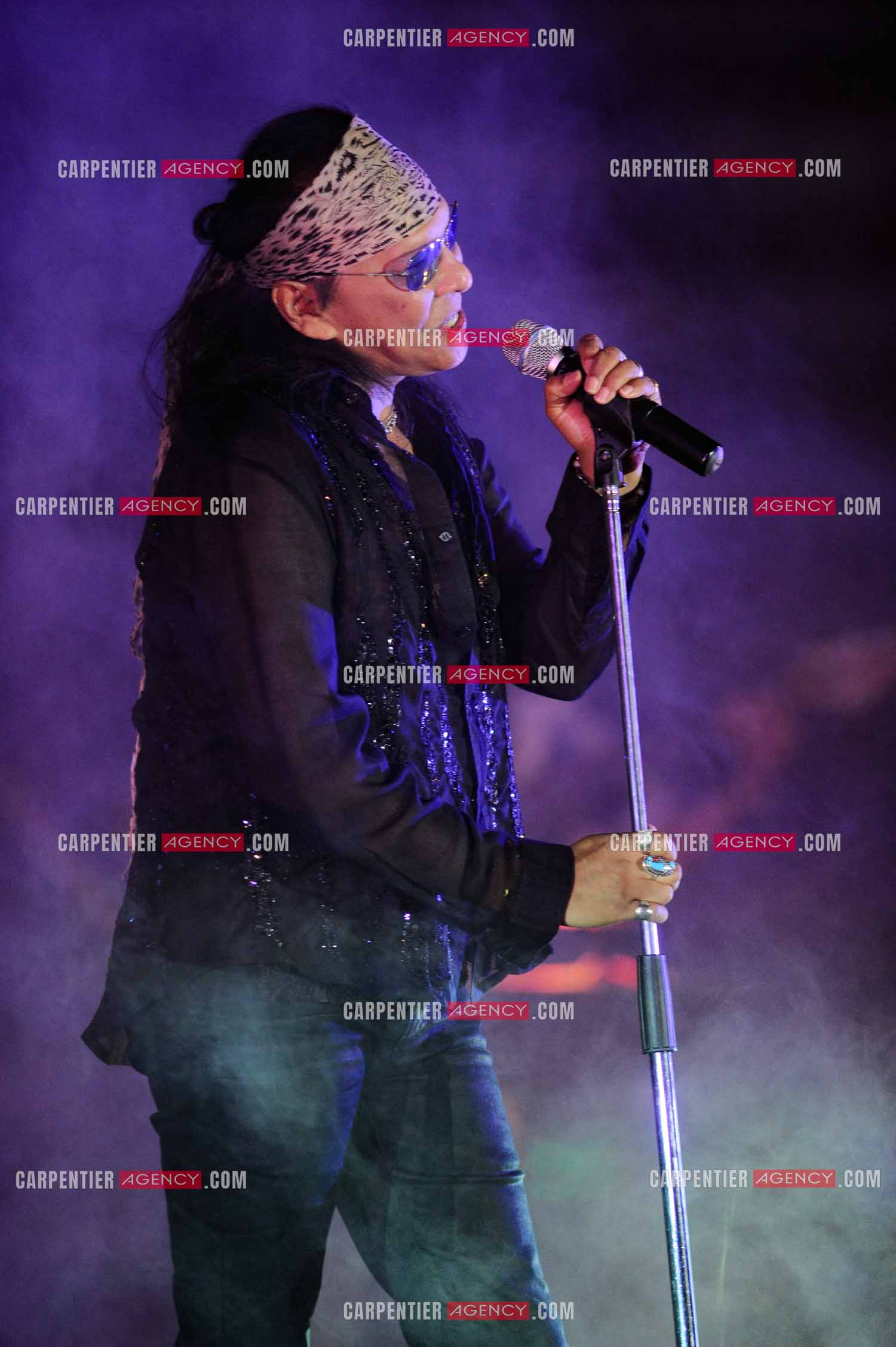 Le chanteur Dato Shake dit  Shake en concert à Palavas.      ( Exclusif )