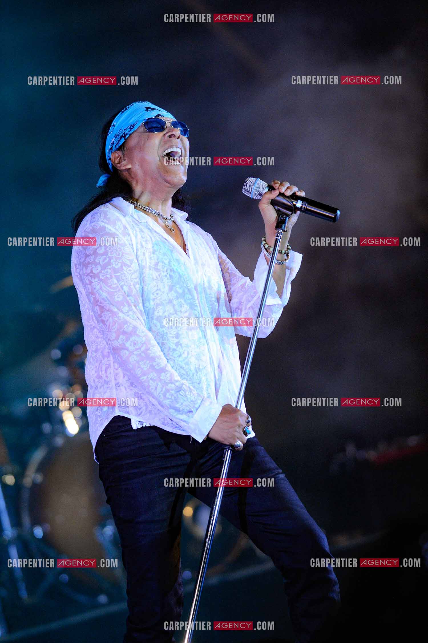 Le chanteur Dato Shake dit  Shake en concert à Palavas.      ( Exclusif )
