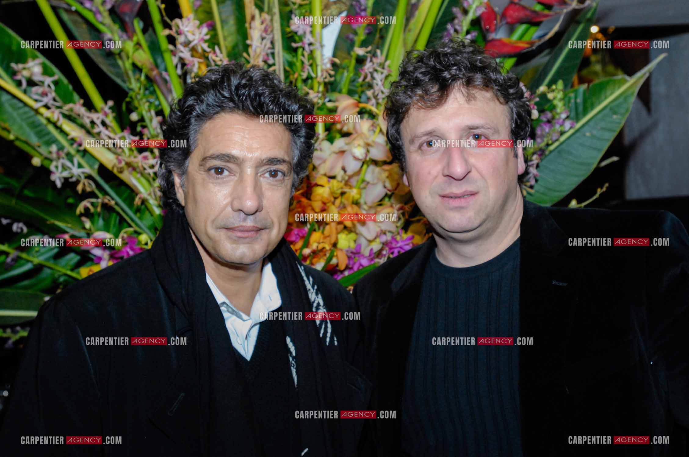 Le chanteur Frédéric François débute sa tournée en Belgique le 16 mars 2008 au Forest National en Belgique. Frédéric François et son nouveau producteur Salvatore Anzalone.  ( Exclusif )