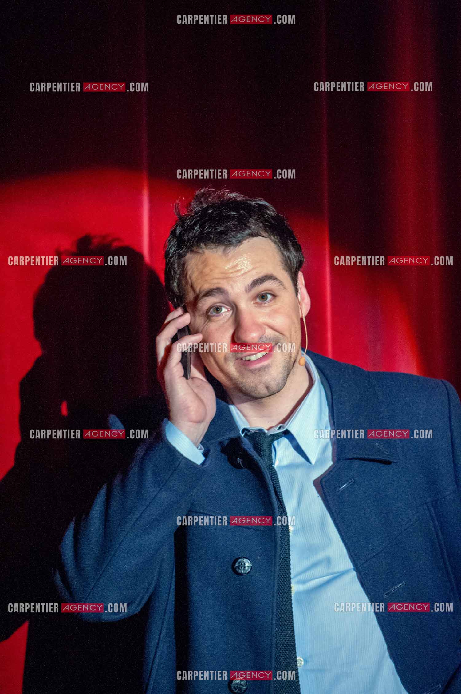 L'humoriste Jérôme Daran lors de son spectacle à Melun en 2010.  ( Exclusif )