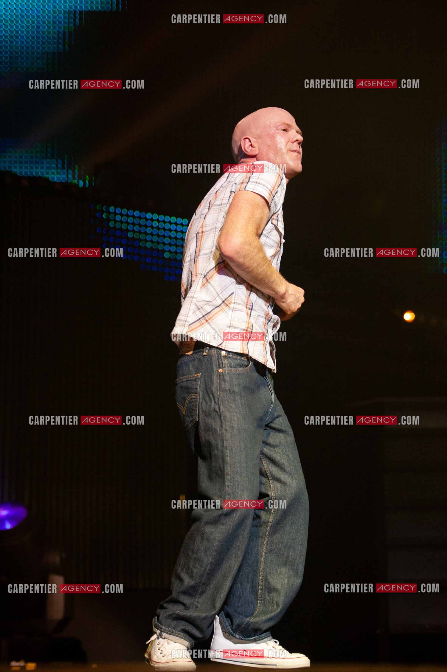 Le chanteur écossais Jimmy Somerville connu pour son tube “ Smalltown Boy “ dans la tournée RFM LOVE 80 au Zénith de Paris en 2010.      ( Exclusif )