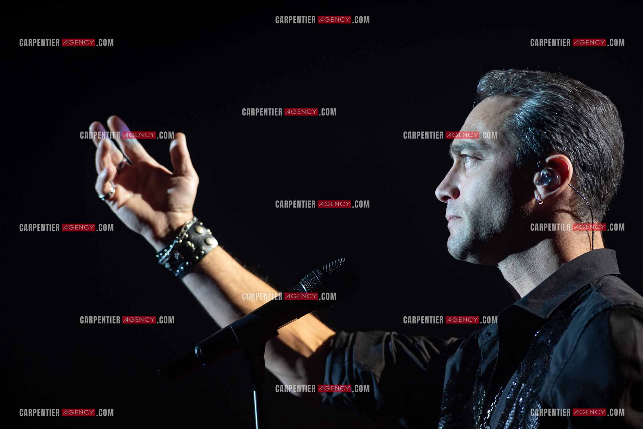 Le sosie vocal Jean-Baptiste Guégan en concert.        ( Exclusif )