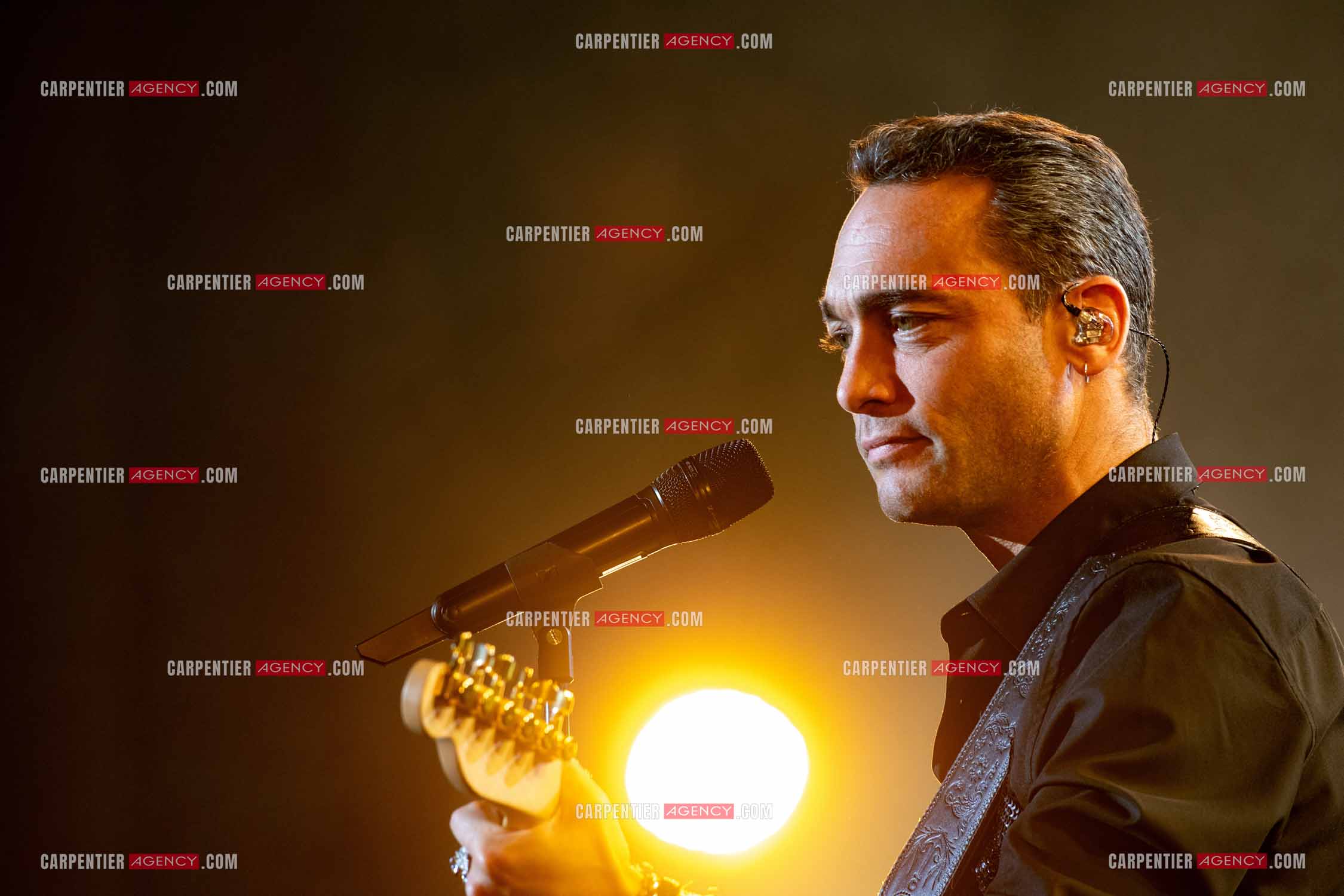 Le sosie vocal Jean-Baptiste Guégan en concert.        ( Exclusif )