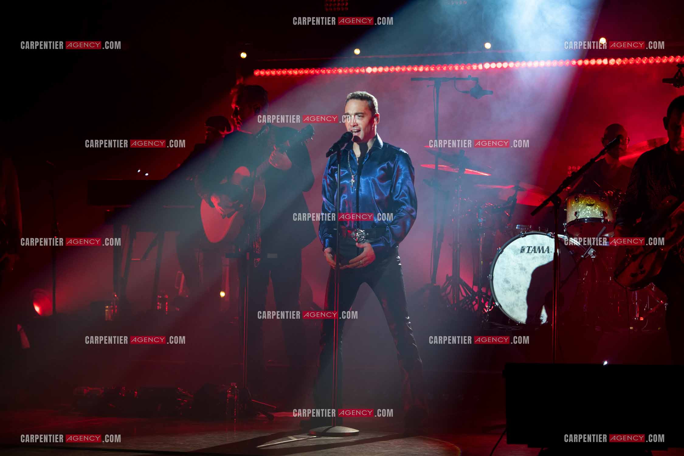 Le sosie vocal Jean-Baptiste Guégan en concert.        ( Exclusif )