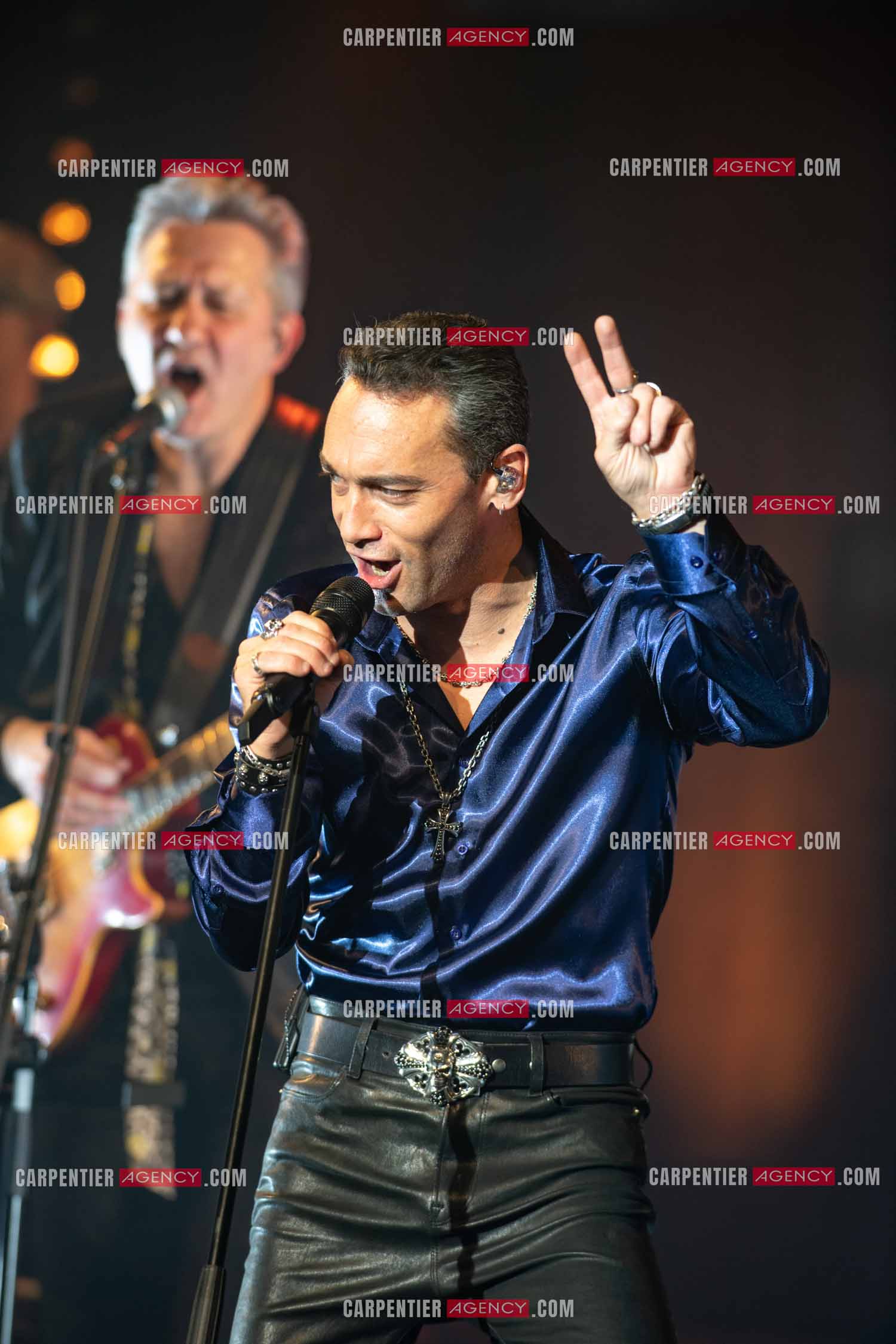 Le sosie vocal Jean-Baptiste Guégan en concert.        ( Exclusif )