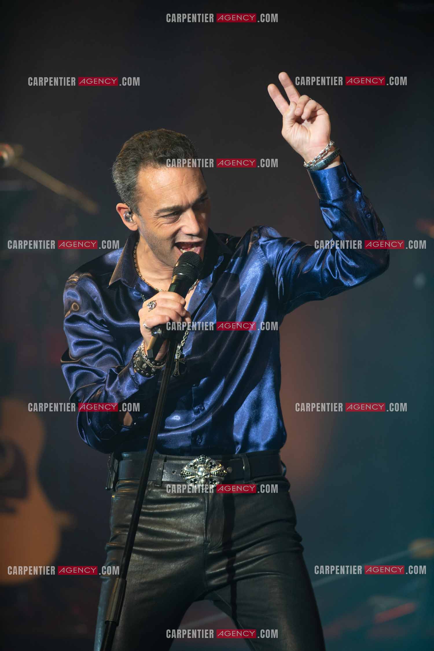 Le sosie vocal Jean-Baptiste Guégan en concert.        ( Exclusif )