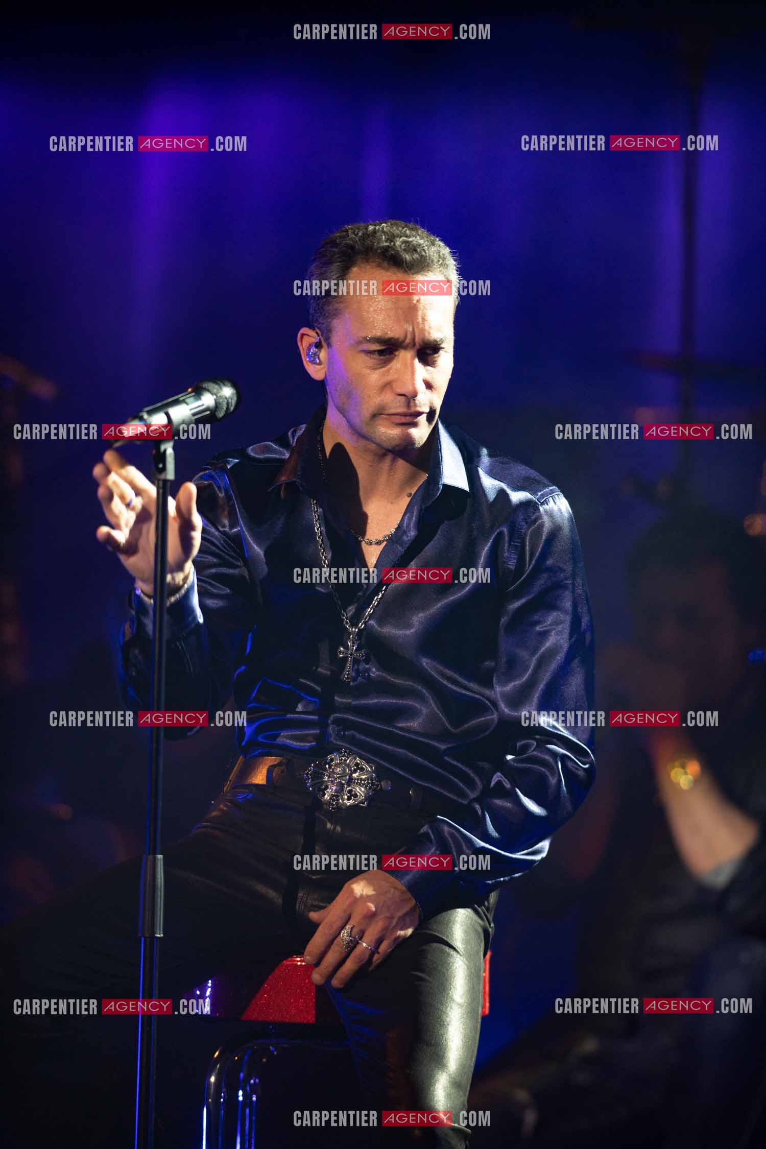 Le sosie vocal Jean-Baptiste Guégan en concert.        ( Exclusif )