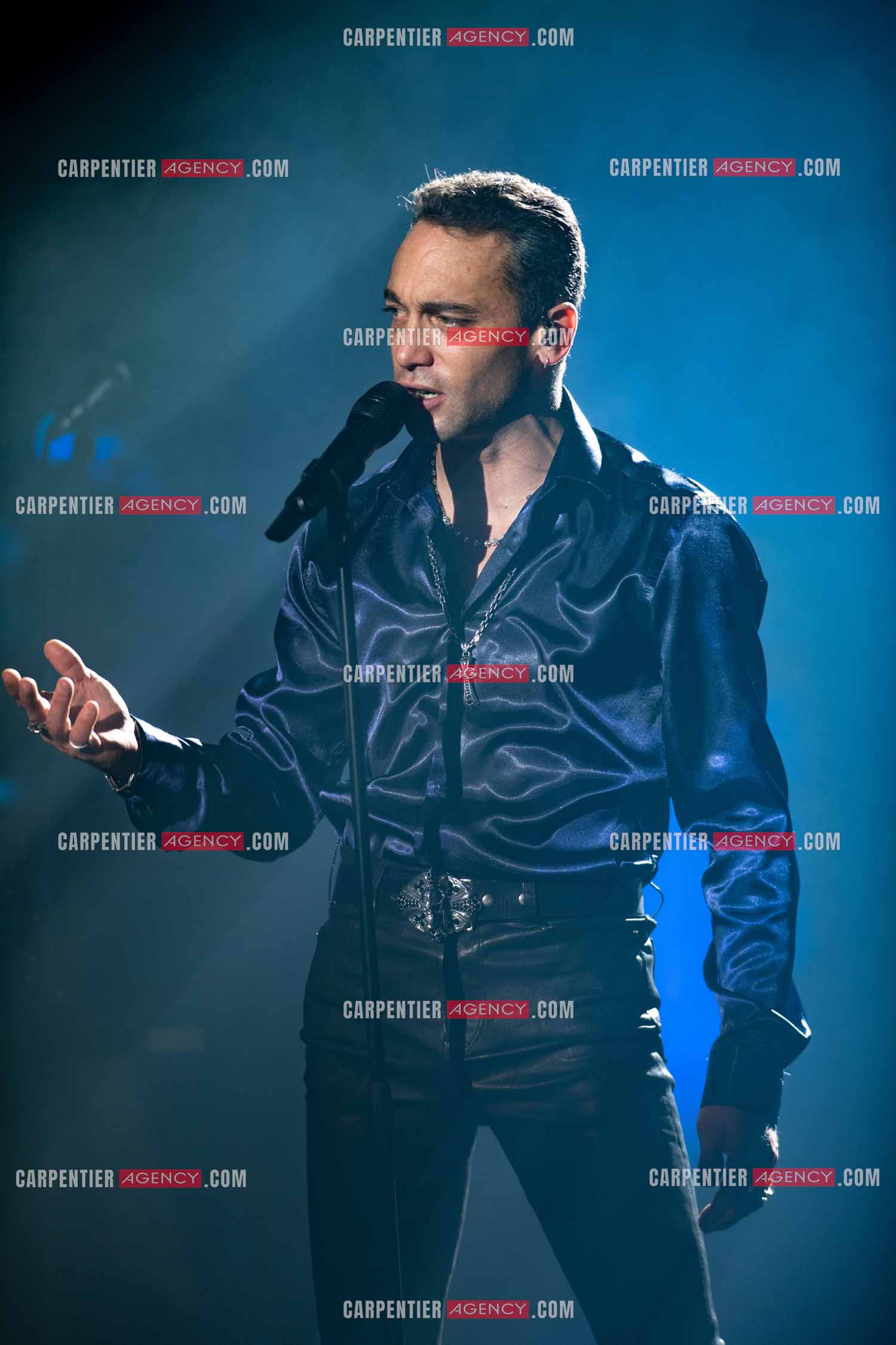 Le sosie vocal Jean-Baptiste Guégan en concert.        ( Exclusif )