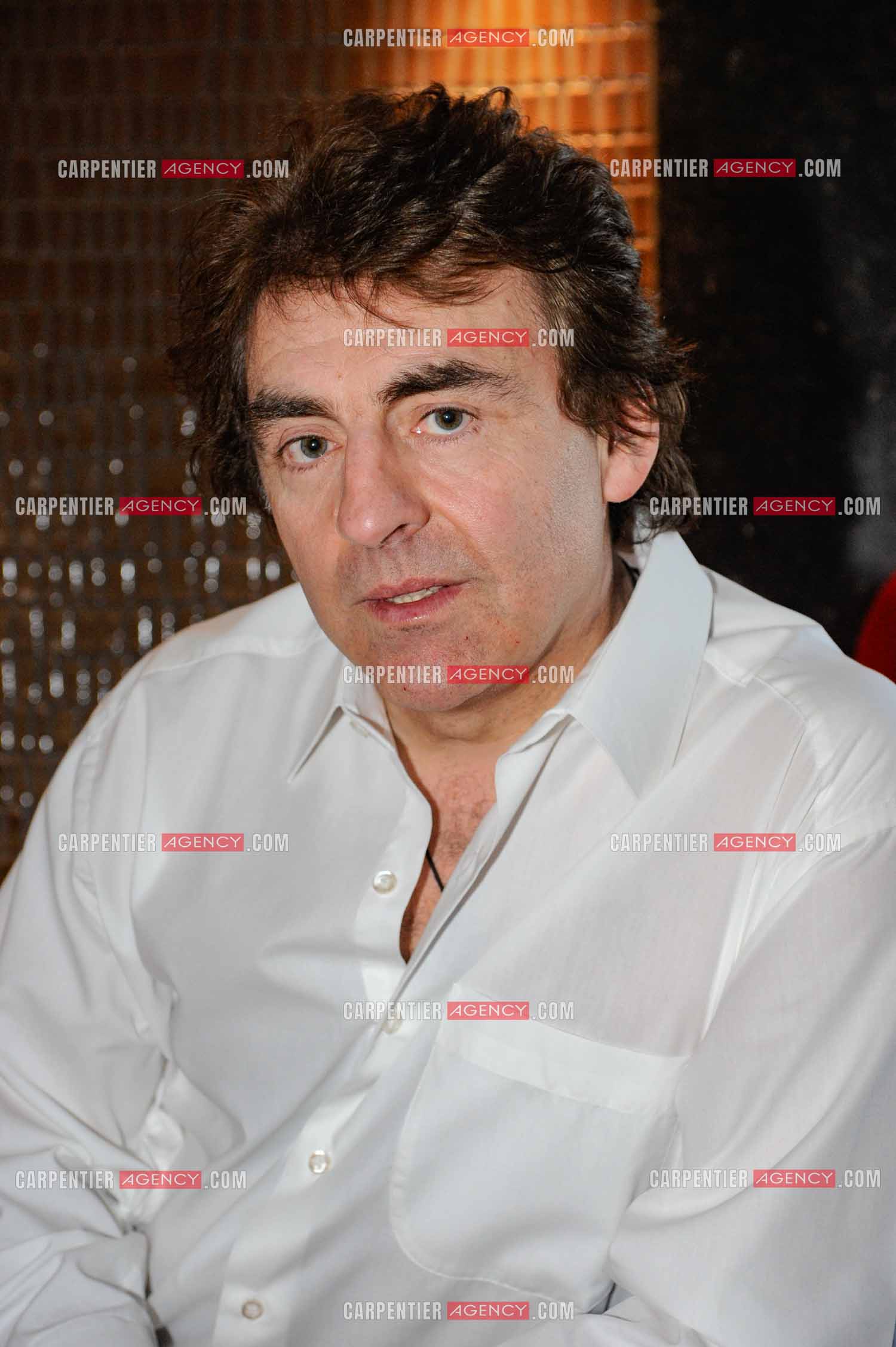 Le chanteur Claude Barzotti chez lui en Belgique en 2011.         ( Exclusif )