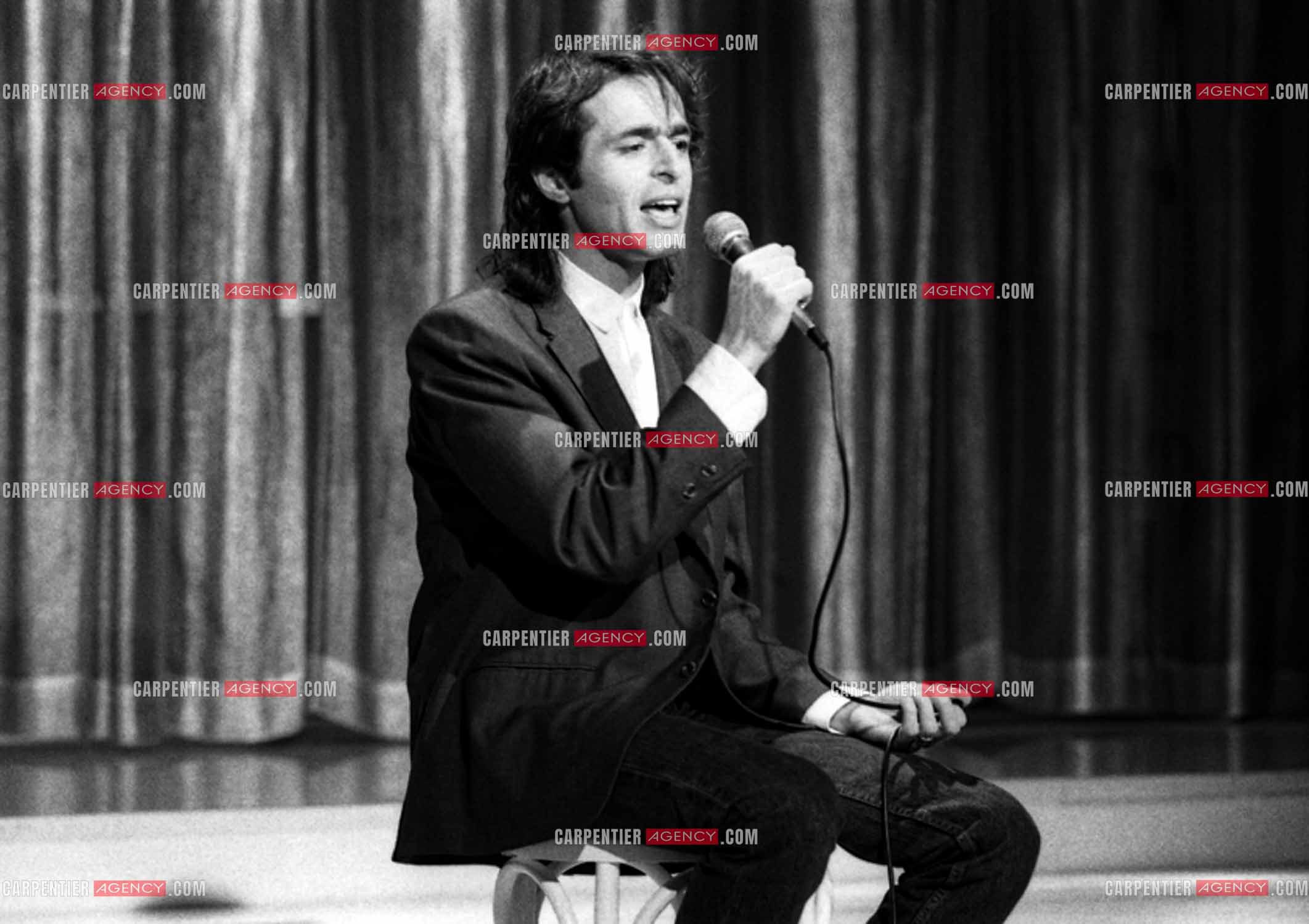 Émission “Champs Élysées“ avec comme invité Jean-Jacques Goldman le 06 Déc 1986.